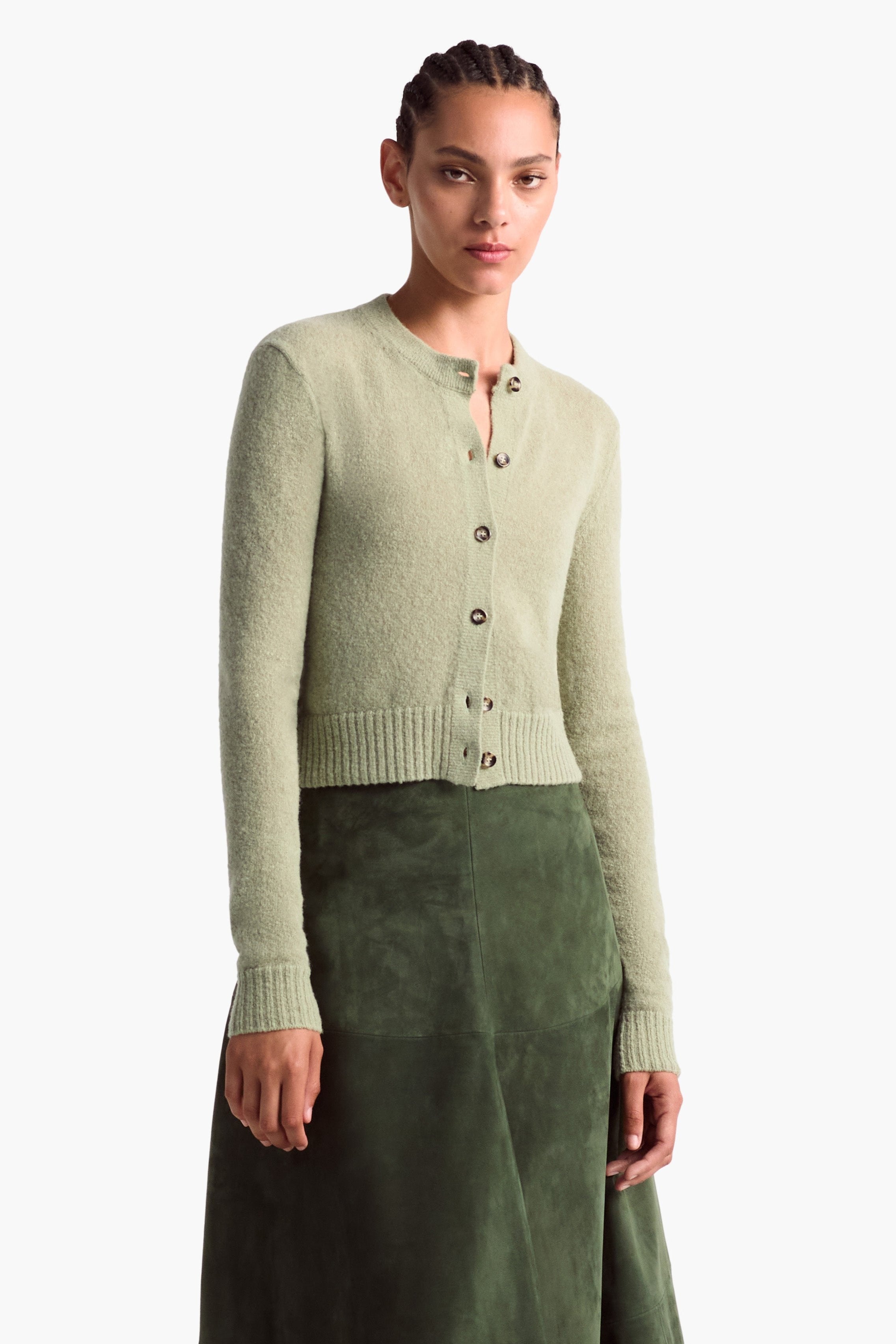 Thea Sweater Sea Foam - Women's Casual Knit Pullover for Fall & Winter | Perfect for Office, Date Night & Cozy Home Wear