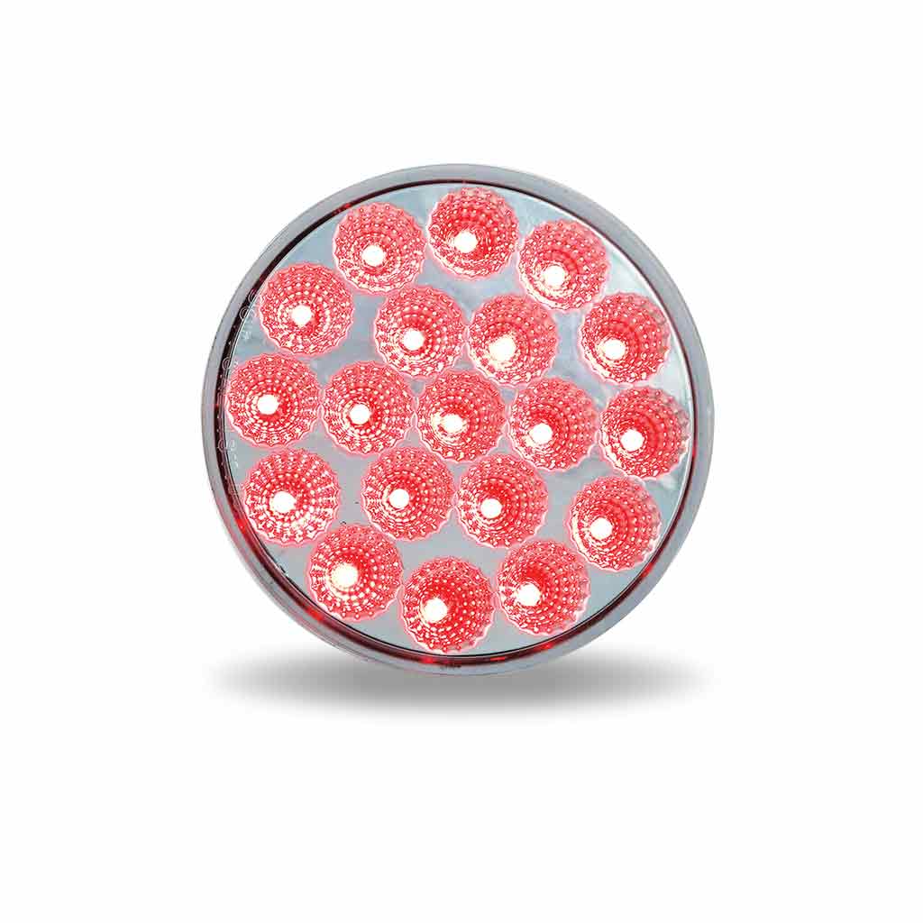4 Red to Blue LED Tail Lights for Cars, Trucks & SUVs - High Visibility, Durable & Waterproof - Perfect for Night Driving, Off-Roading & Custom Vehicle Upgrades