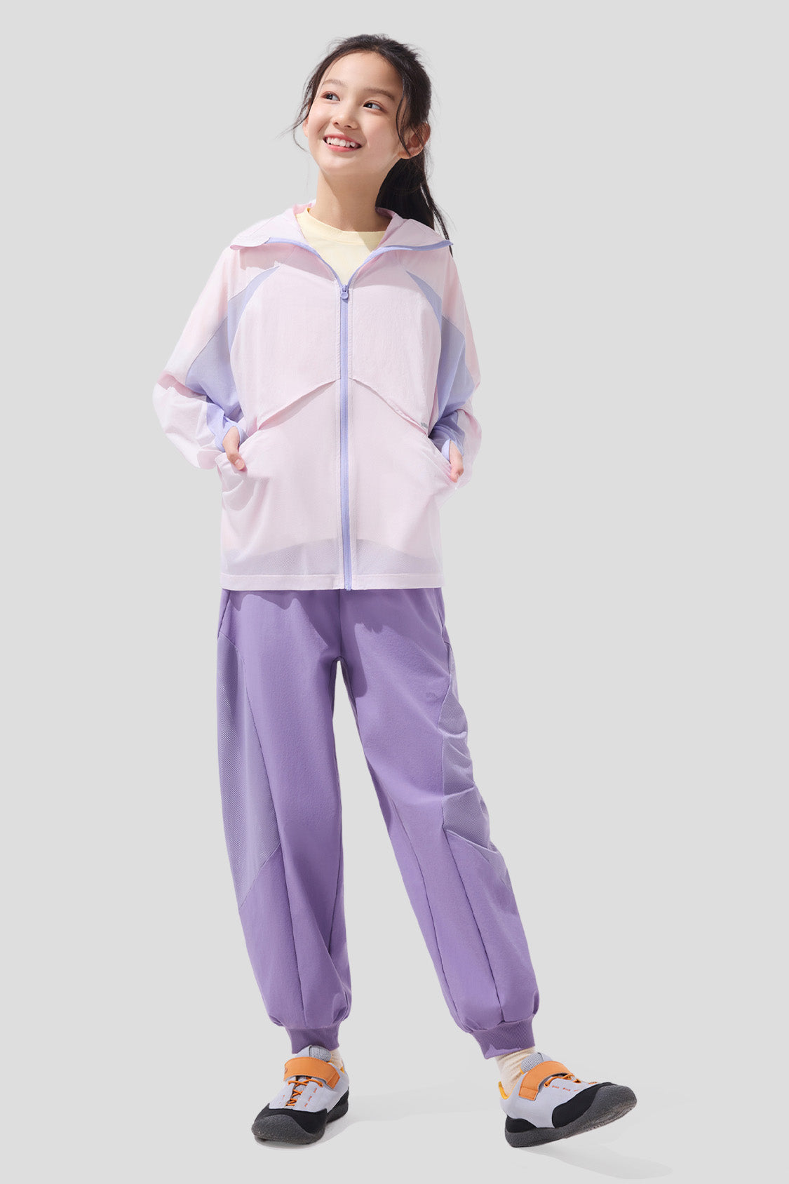 UPF 100+ Kids' Sun Protection Jacket - Lightweight & Breathable for Outdoor Activities, Beach, and Summer Play