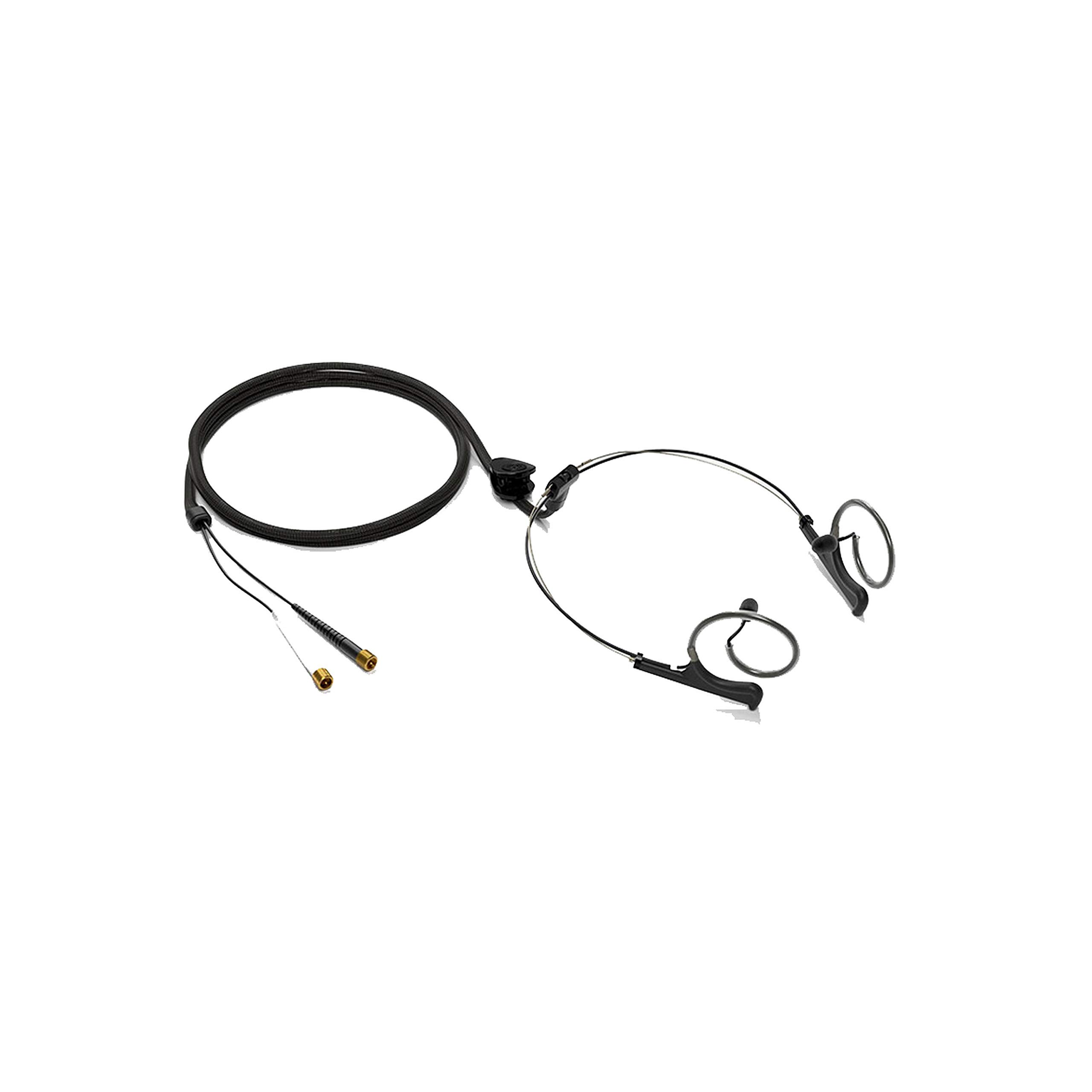 DPA 4560-OC-B-B00 CORE 4560 Binaural Headset with Normal SPL - Professional Studio Headphones for Musicians & Audio Engineers (Black, Microphone Included) - Perfect for Recording, Podcasting & Live Performances