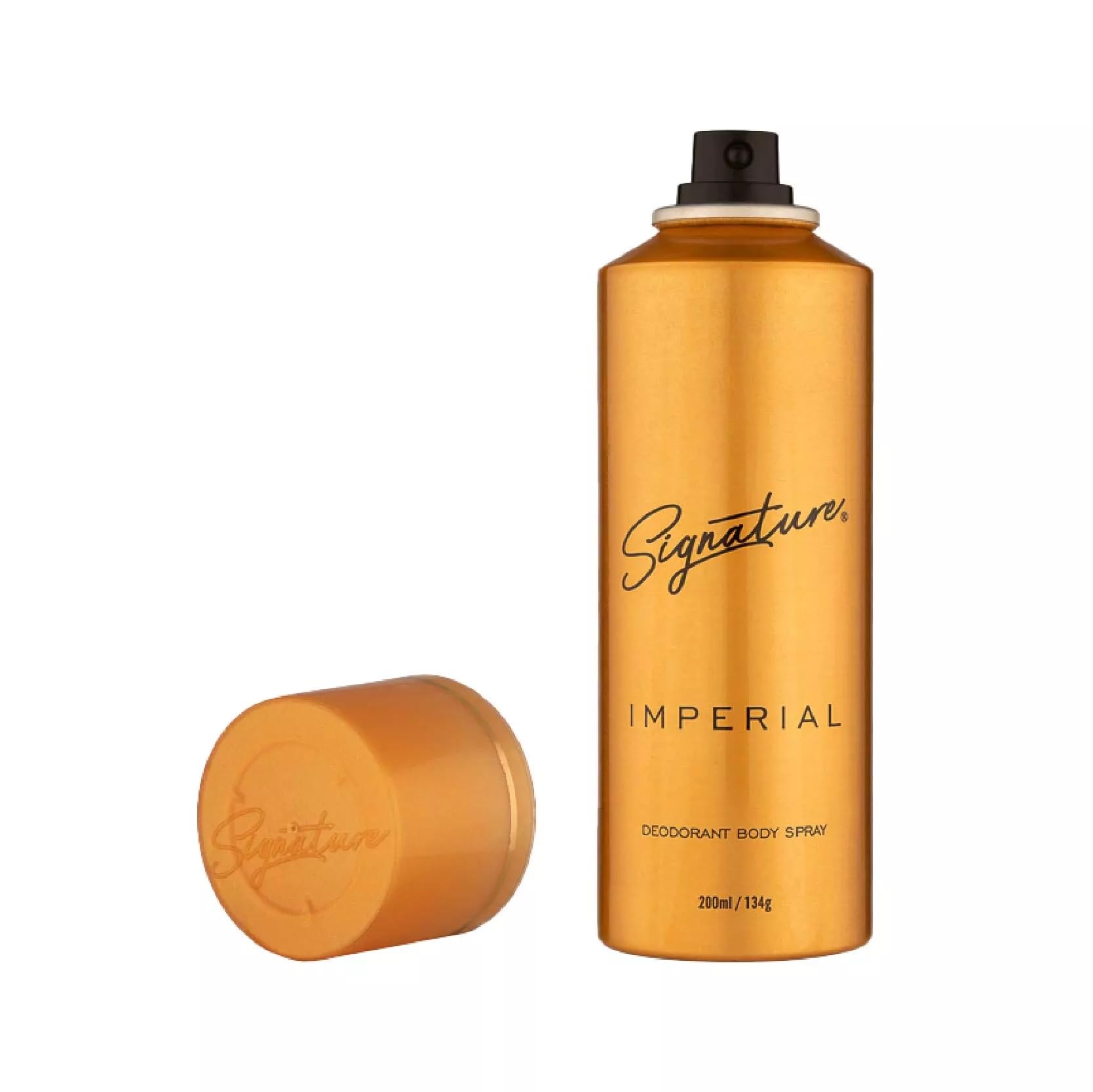 Signature Deodorant Body Spray - Imperial | Aromatic Aquatic Cologne for Men & Women | 48-Hour Odor Protection | Natural Skin-Friendly Formula | Unisex Long-Lasting Fragrance | 200ml Travel Size | Perfect for Gym, Office & Daily Freshness
