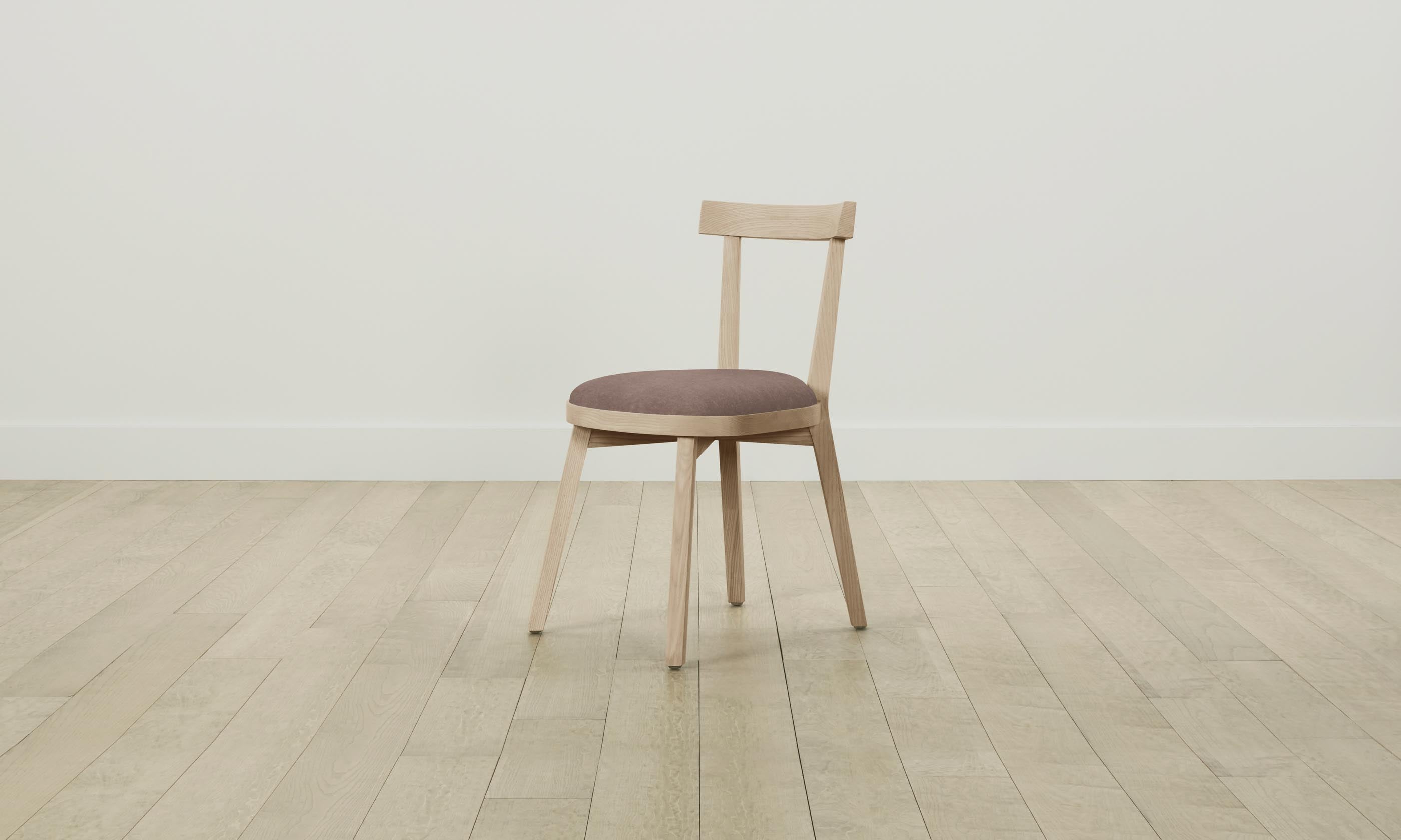 Allen Dining Chair - Modern Mohair Peony Upholstered Seat - Perfect for Kitchen, Dining Room & Home Office