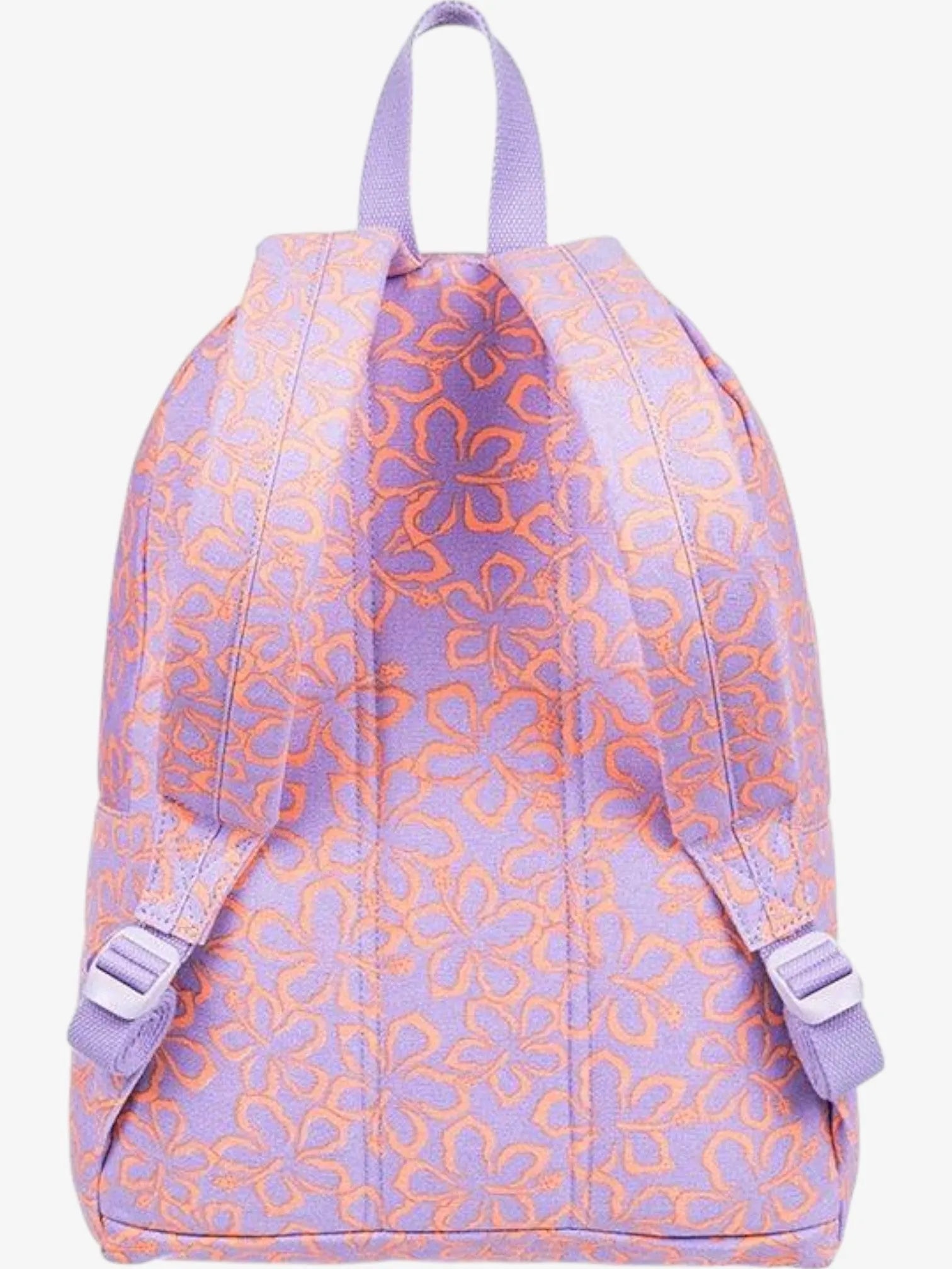 ROXY Sugar Baby Canvas Backpack - Light Purple Pastel, Durable & Stylish School Bag for Women & Girls | Perfect for College, Travel & Everyday Use