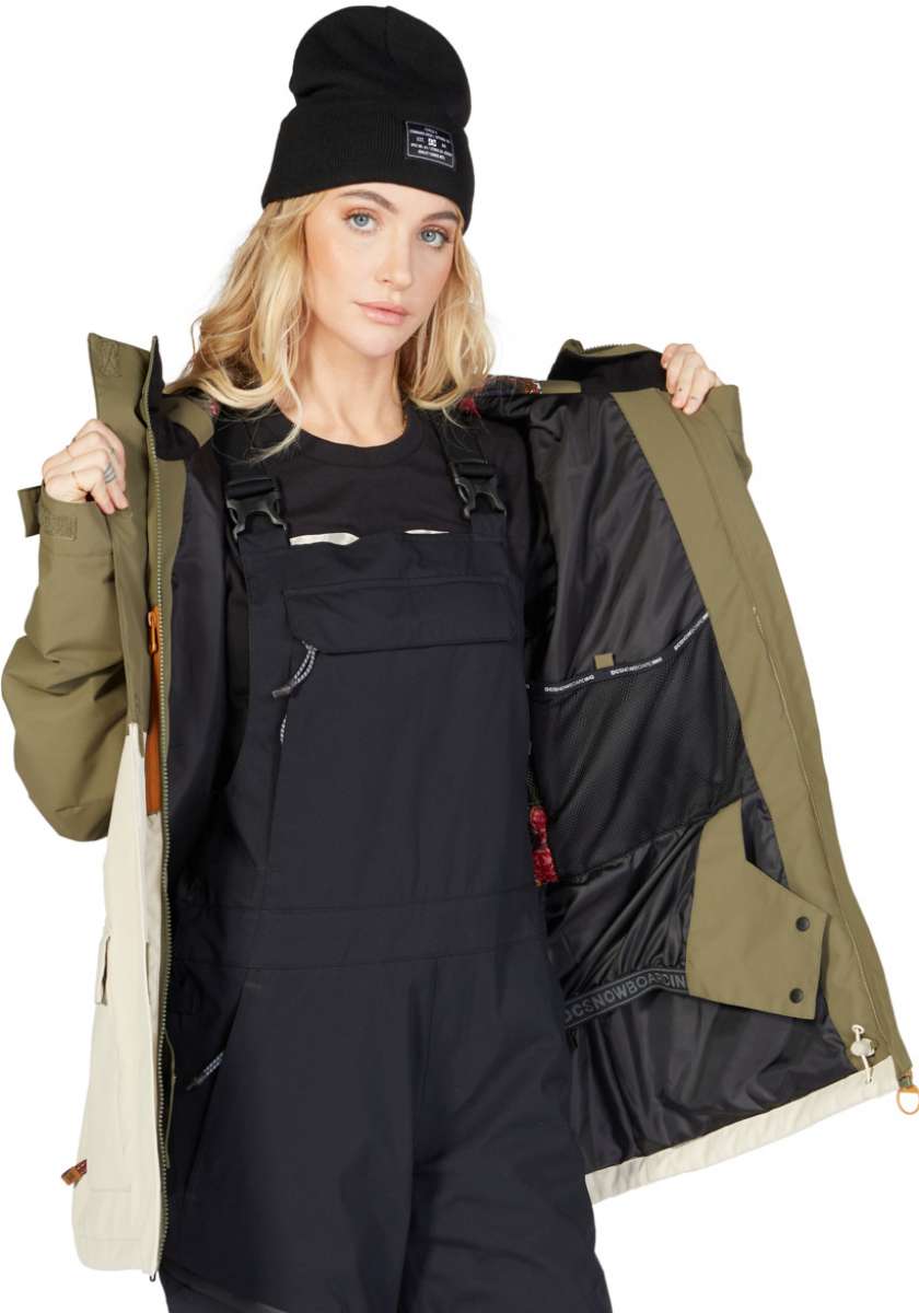 DC Women's Cruiser Insulated Winter Jacket 2023 - Waterproof Windproof Thermal Coat for Hiking, Skiing & Outdoor Activities