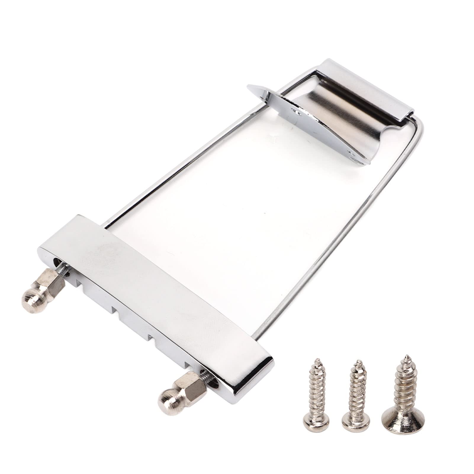 Premium Guitar Trapeze Tailpiece - High Hardness Metal Replacement Part for Electric Guitar | Easy Installation | Perfect for Rock, Blues & Studio Performances