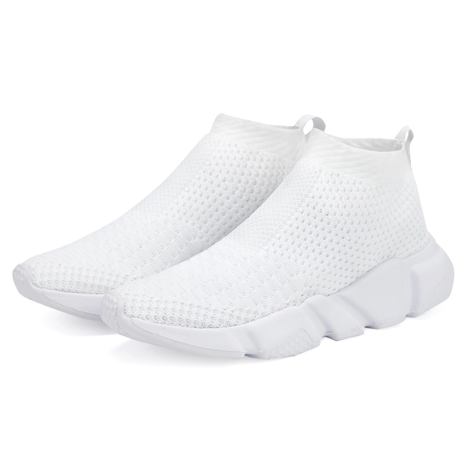 **Santiro Boys & Girls Breathable Knit Slip-On Socks Shoes - Lightweight & Comfortable for School, Play & Everyday Wear**