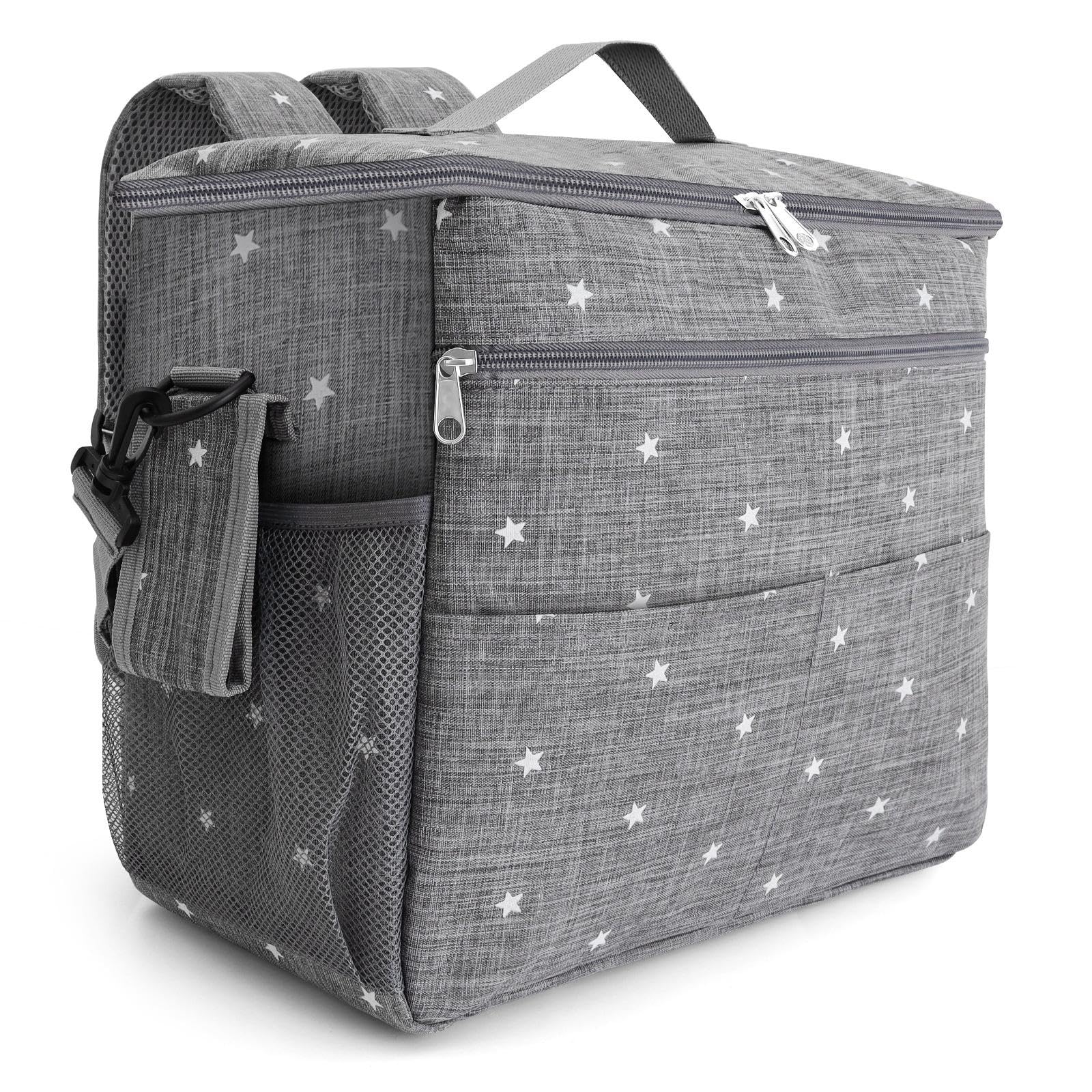 Stylish Universal Stroller Bag with Large Storage Space - Perfect for Diapers, Toys & Baby Essentials on the Go