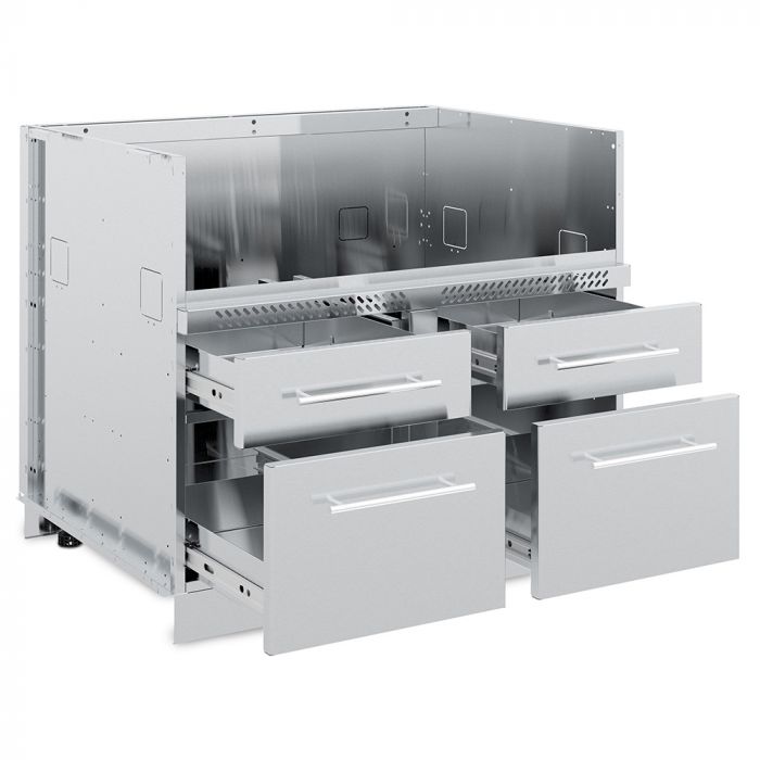 Broil King 5-Burner Gas Grill Cabinet - 806600 - Outdoor BBQ Grill for Backyard, Patio, and Camping Cooking