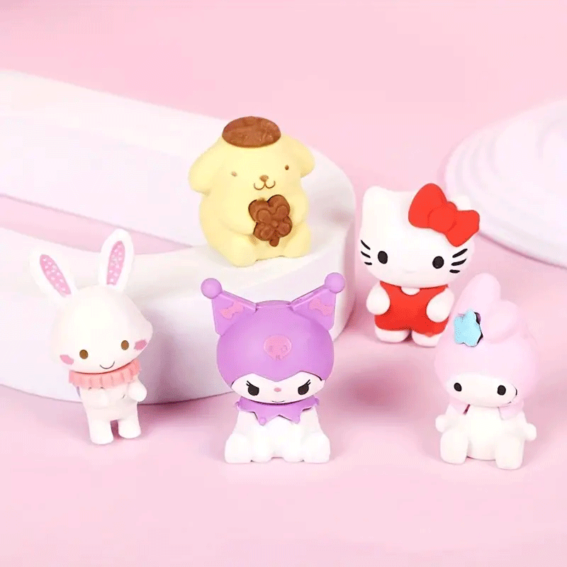 Sanrio Hello Kitty Mystery Eraser Blind Bag - Cute Collectible Erasers for School, Office & Gifts (12-Pack) - Perfect for Back to School, Party Favors & Kawaii Stationery Lovers