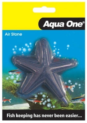 Aqua One Air Stone Starfish 8.5cm - Premium Aquarium Bubble Diffuser for Fish Tanks, Hydroponics & Oxygenation - Perfect for Home Aquariums, Fish Breeding & Water Aeration