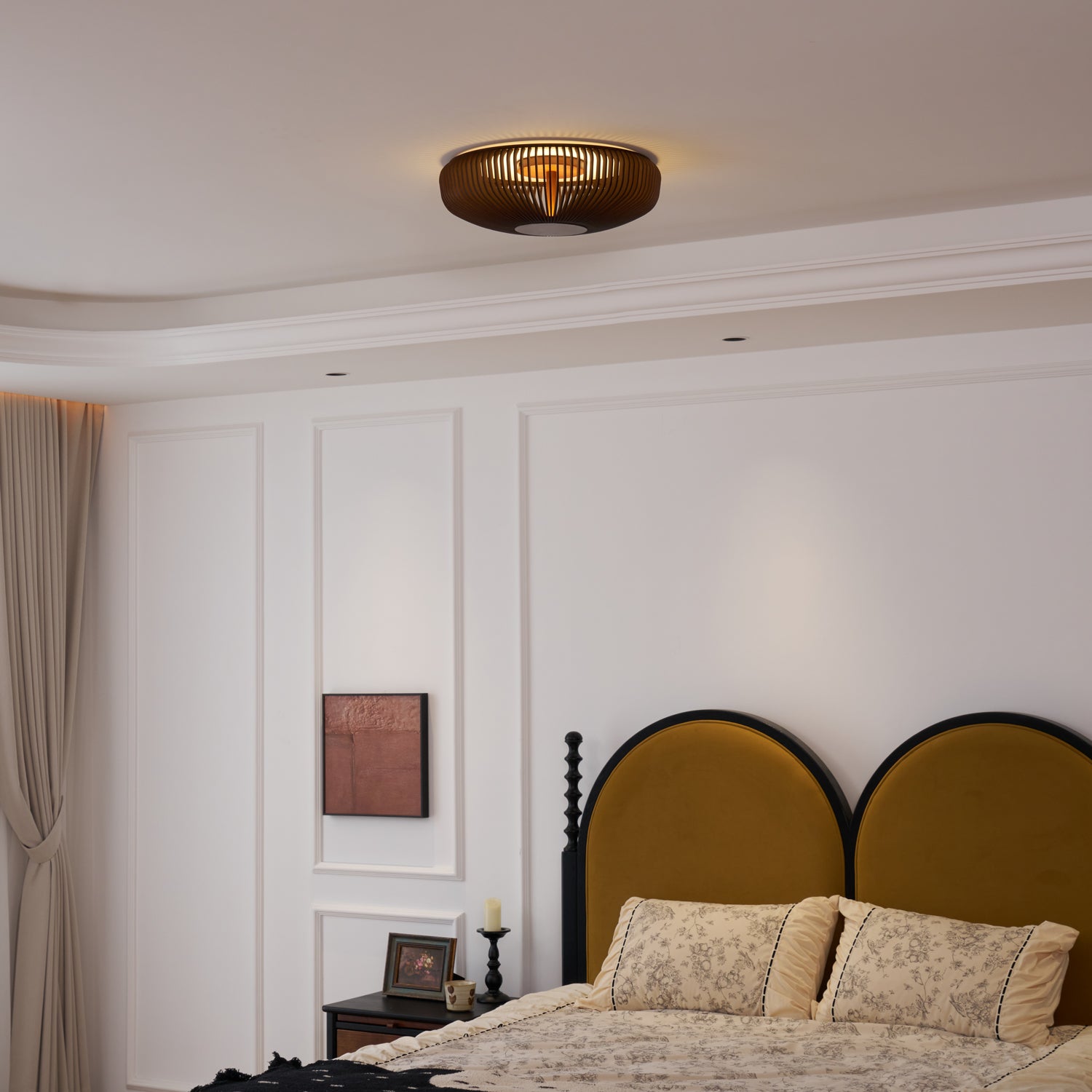 Modern Clava Ceiling Lamp - Energy Efficient LED Lighting Fixture for Living Room, Bedroom & Dining Room | Dimmable & Easy Installation Home Decor