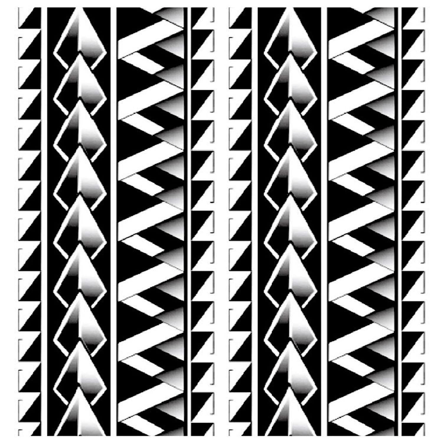 Stylish Armband Tattoo Designs - Tribal Polynesian Temporary Tattoos for Men & Women | Perfect for Parties, Festivals & Cultural Events