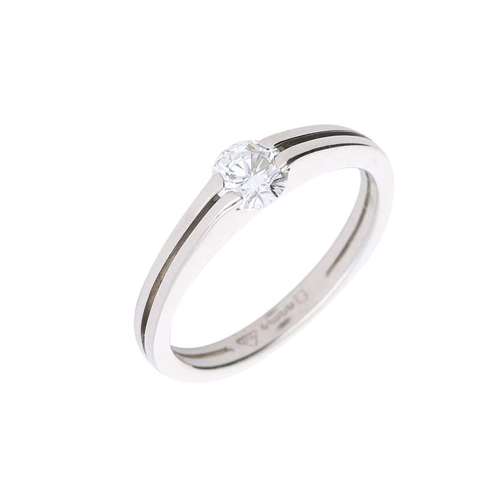 0.40 Carat Platinum Solitaire Diamond Engagement Ring for Women - Perfect for Proposals, Anniversaries & Special Occasions