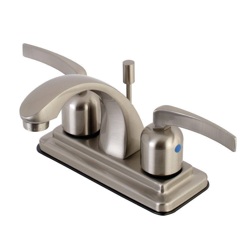 Kingston Brass KB4642EFL 4-Inch Centerset Bathroom Faucet - Modern Water-Saving Design for Vanity Sinks, Powder Rooms & Guest Bathrooms