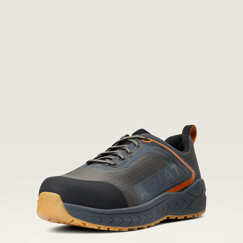 Outpace Composite Toe Safety Shoes for Men - Lightweight Work Boots with Slip & Shock Resistance - Perfect for Construction, Warehouse & Industrial Work