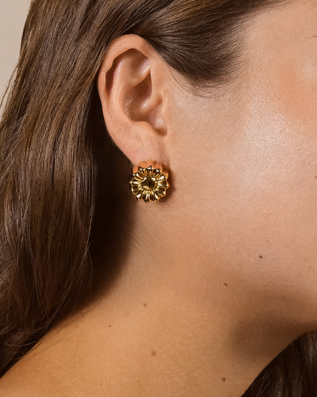 Handmade Canelé Stud Earrings - French Pastry Inspired Jewelry for Women - Perfect Gift for Foodies & Bakers - Wear to Parties, Dates & Special Occasions