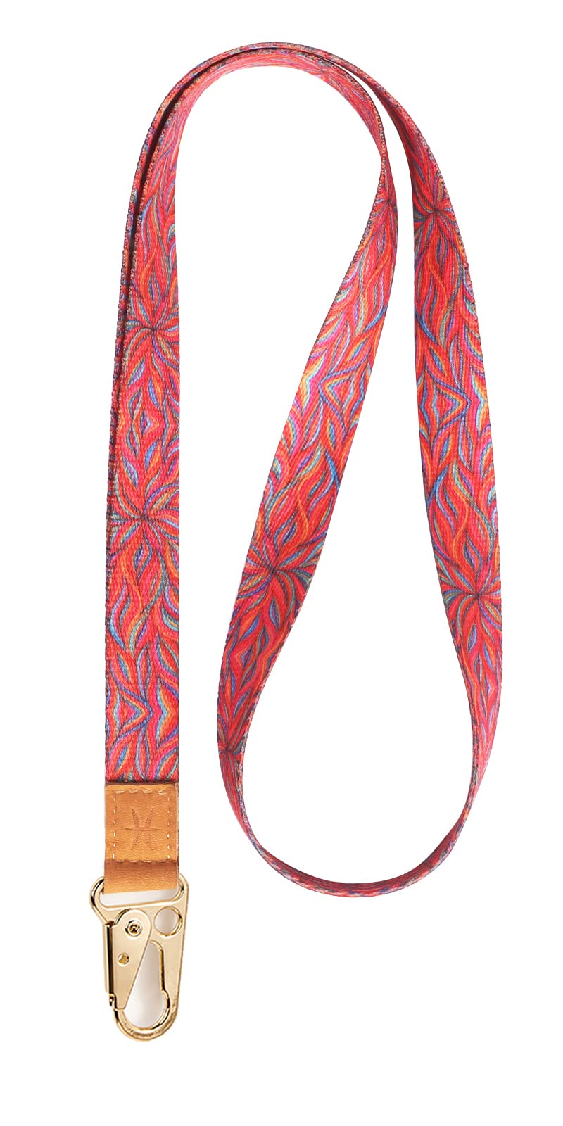 Cool Lanyards for Keys & ID Badges - Neck Strap Keychain Holder for Work & Events