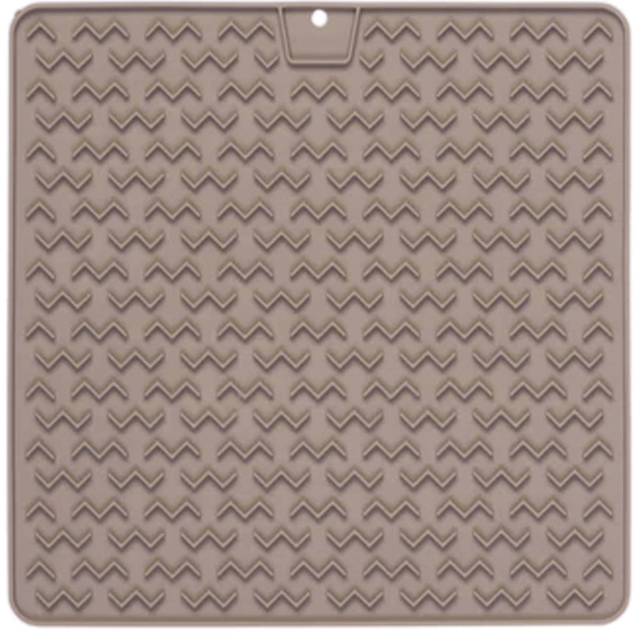 Messy Mutts Grey Licking Mat for Dogs - Slow Feeder & Anxiety Relief - Perfect for Bath Time, Grooming, and Mealtime Enrichment