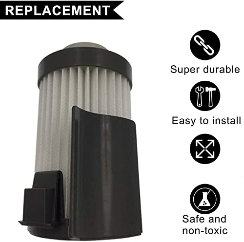 SaferCCTV 4-Pack HEPA Vacuum Filters Replacement for Eureka DCF-10/DCF-14 Upright Vacuum Cleaner | Dust & Allergen Reduction | Ideal for Home, Office & Pet Hair Cleaning