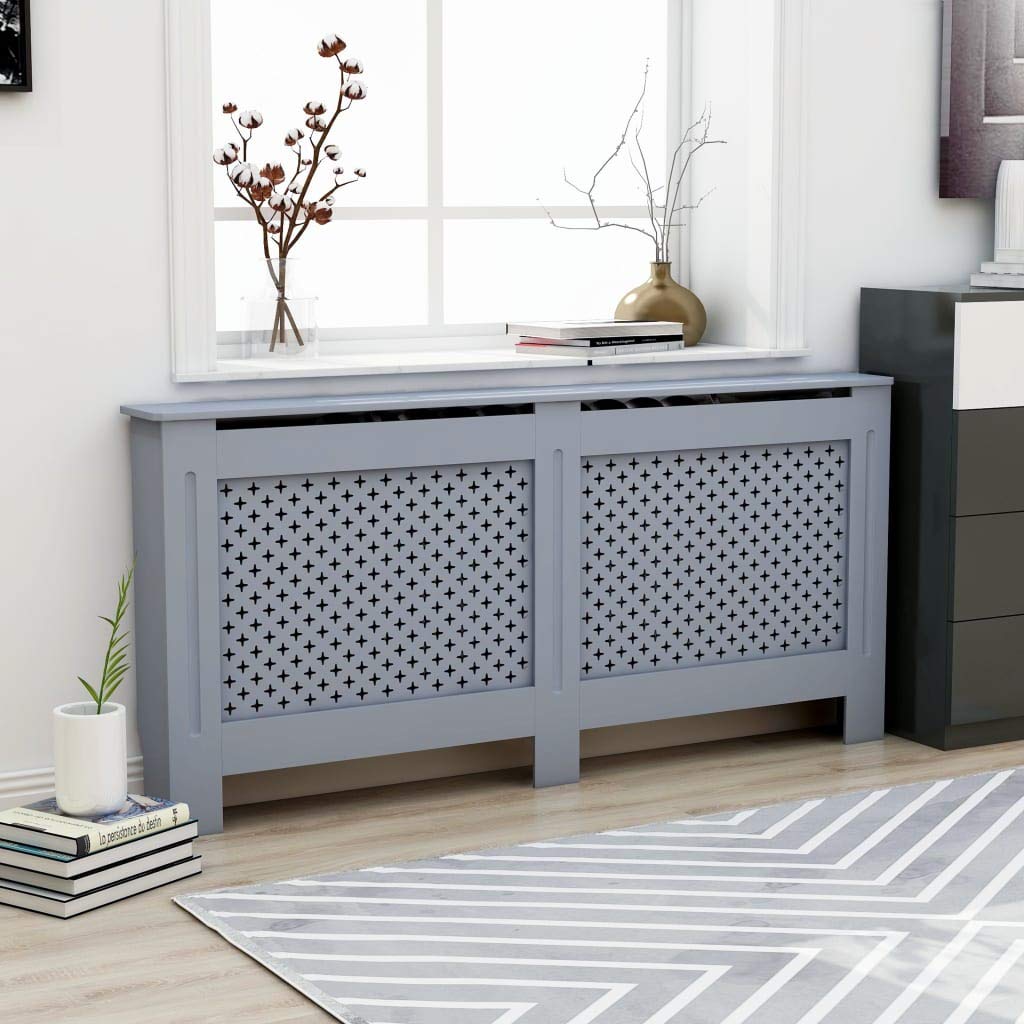 FAMIROSA Radiator Cover - MDF Heat Sink Cabinet, 67.7