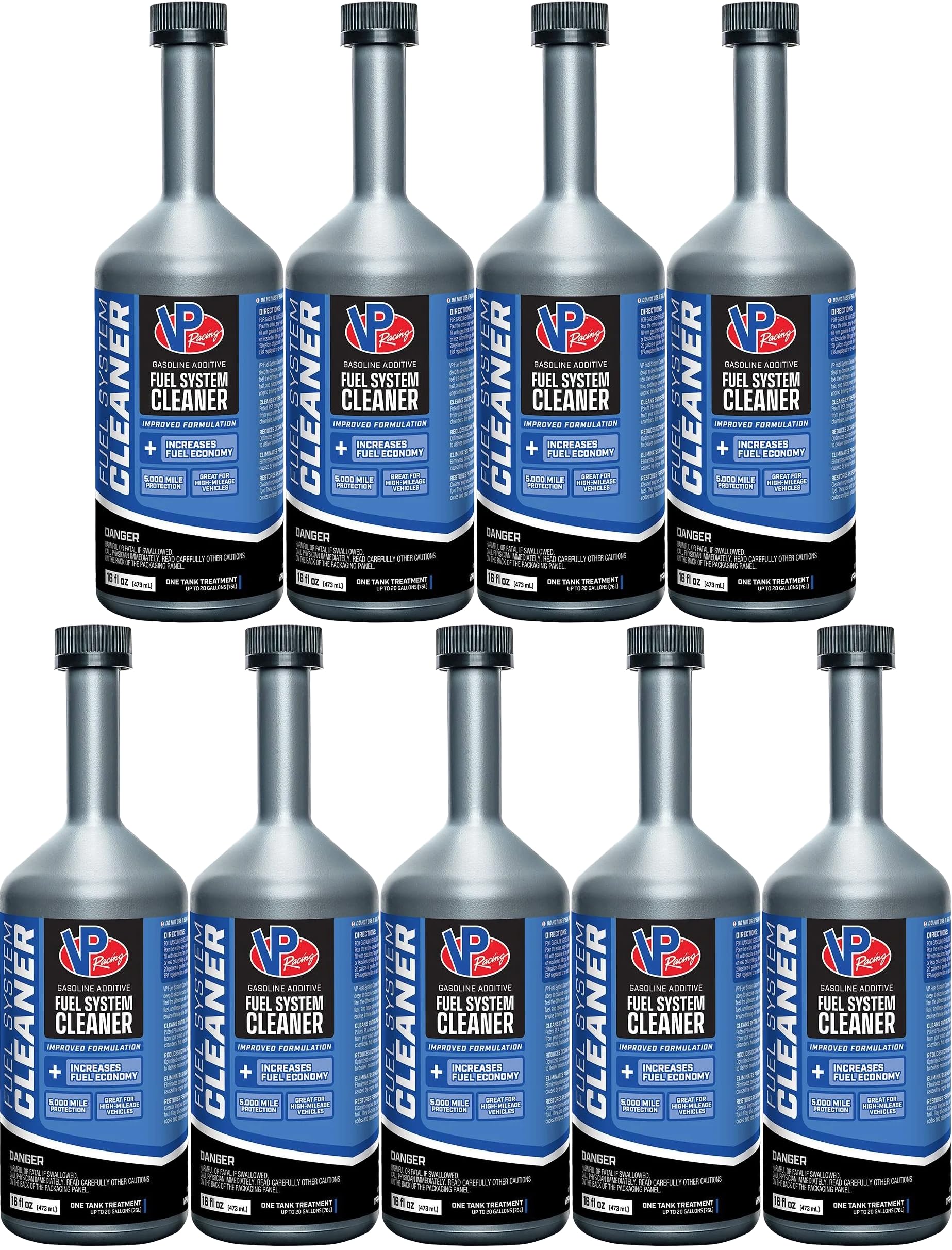 VP Racing Fuels Madditive Fuel System Cleaner - 16oz (Pack of 9) | High-Performance Fuel Additive for Cars, Motorcycles & Small Engines | Restores Power & Improves Mileage