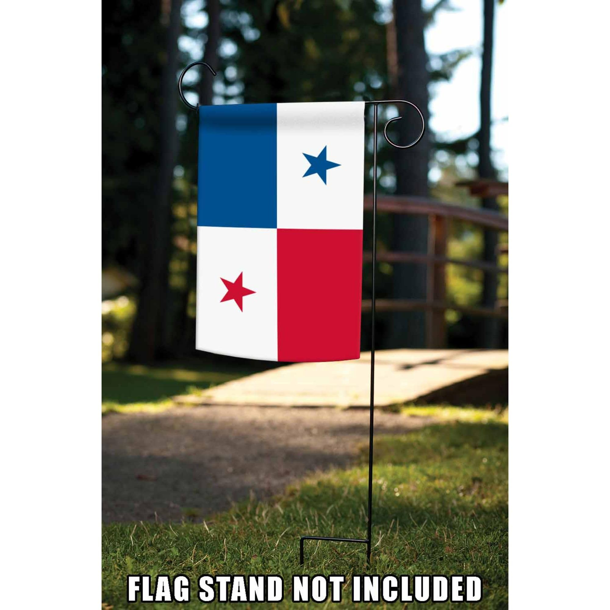 Toland Home Garden 12.5 x 18 Inch Decorative Panama Garden Flag - Vibrant Outdoor Decor for Patio, Yard & Seasonal Celebrations