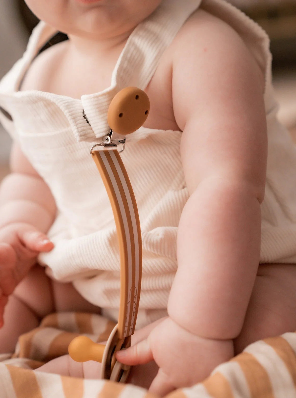 Pop Ya Tot Carnival Dummy Clip - Colorful Pacifier Holder for Babies & Toddlers - Perfect for Festivals, Travel and Everyday Use