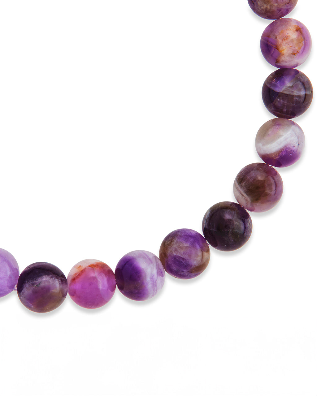 Natural Agate Beaded Stretch Bracelet for Women - Healing Crystal Energy Jewelry - Perfect for Yoga, Meditation & Boho Fashion Accessories
