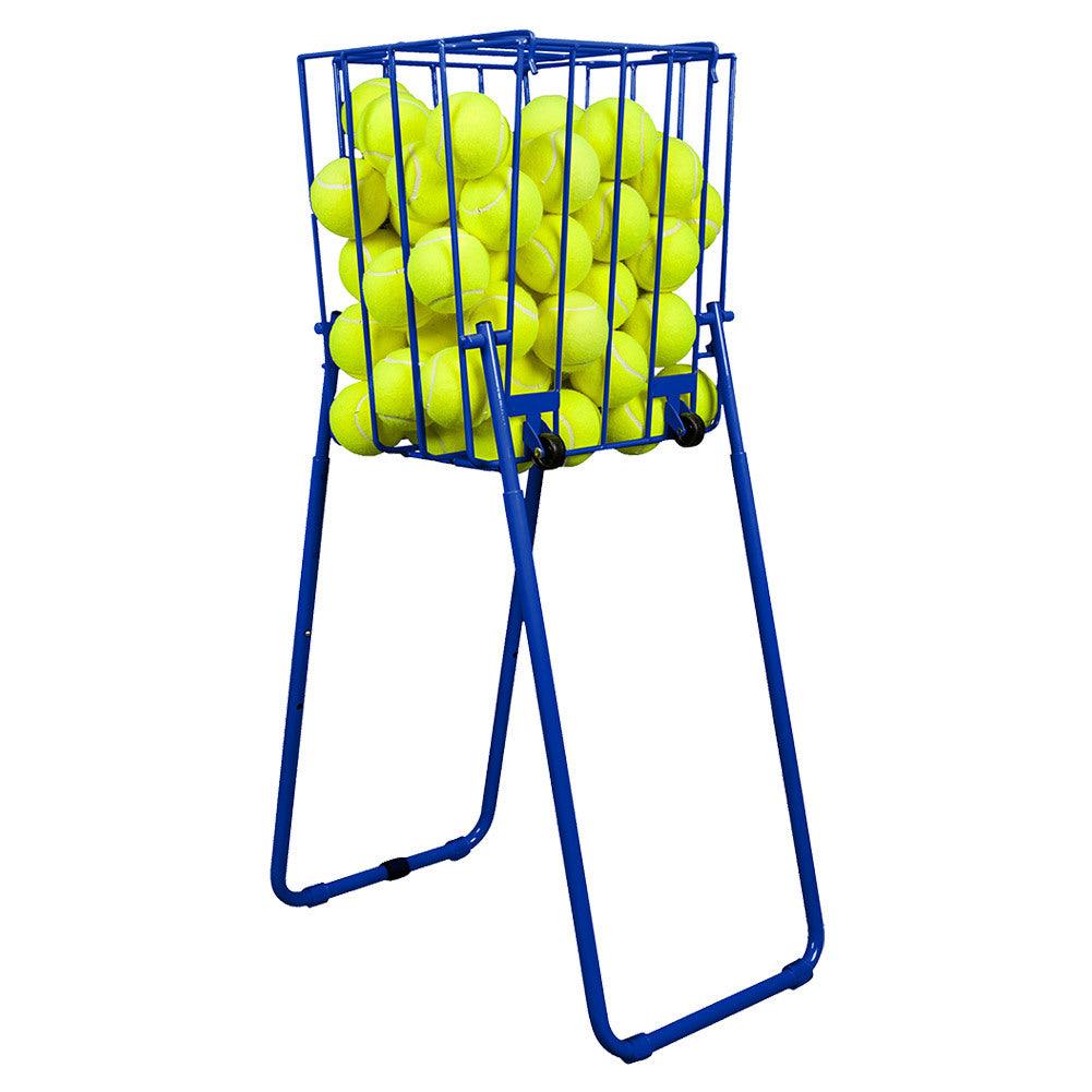 Elite 65 Tennis Ball Hopper - Portable Tennis Ball Basket for Practice & Training | Perfect for Coaches, Players & Tennis Clubs | Durable & Easy to Carry