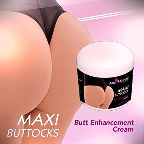 Maxi 4 Oz Butt Enhancement Cream with Volufiline - Booty Lifting & Slimming Massage Cream for Natural Booty Growth | Colombian Formula for Firmer, Rounder Buttocks | Perfect for Gym, Postpartum Recovery & Body Contouring
