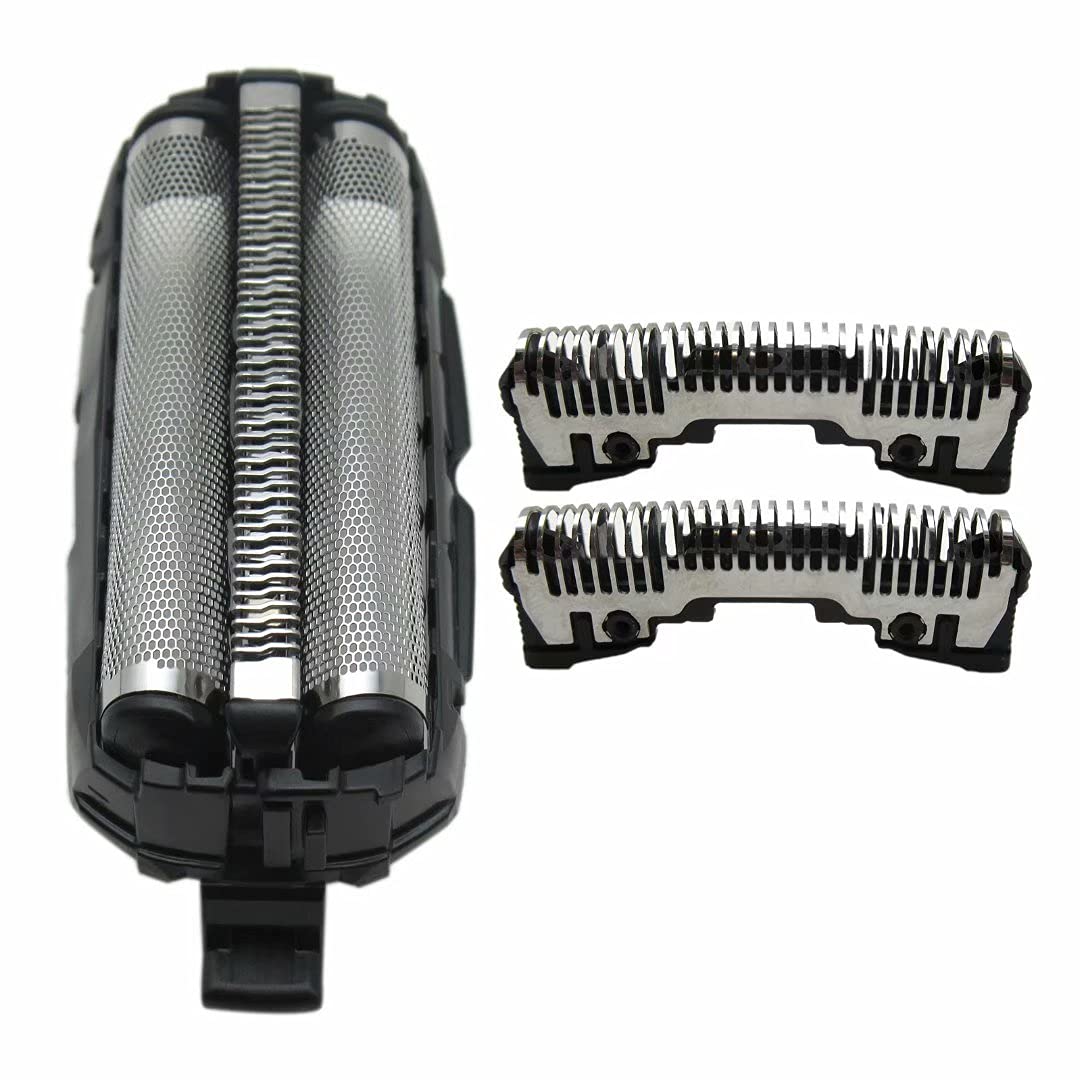 Original Panasonic ESLT40 ESLA70 ESLC60 Replacement Shaver Foil & Cutters Set (WES9087+WES9068) - Perfect for Daily Shaving & Travel Use