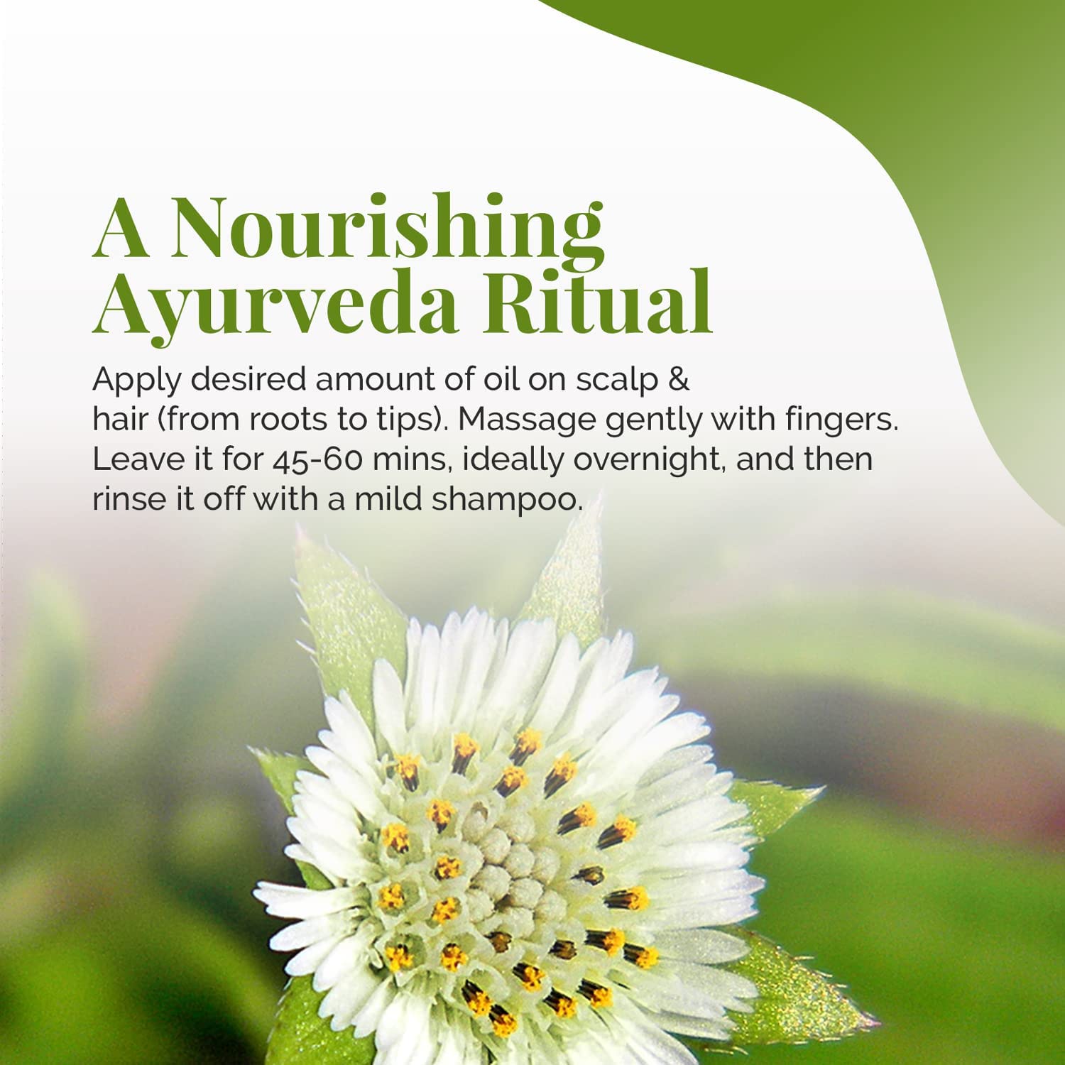 GLOWY Ayurvedic Maha Bhringraj Hair Oil with Amla Extracts - Natural Herbal Treatment for Scalp Massage, Hair Growth, Reduce Hair Fall & Strengthen Hair | Perfect for Daily Hair Care & Relaxing Scalp Therapy