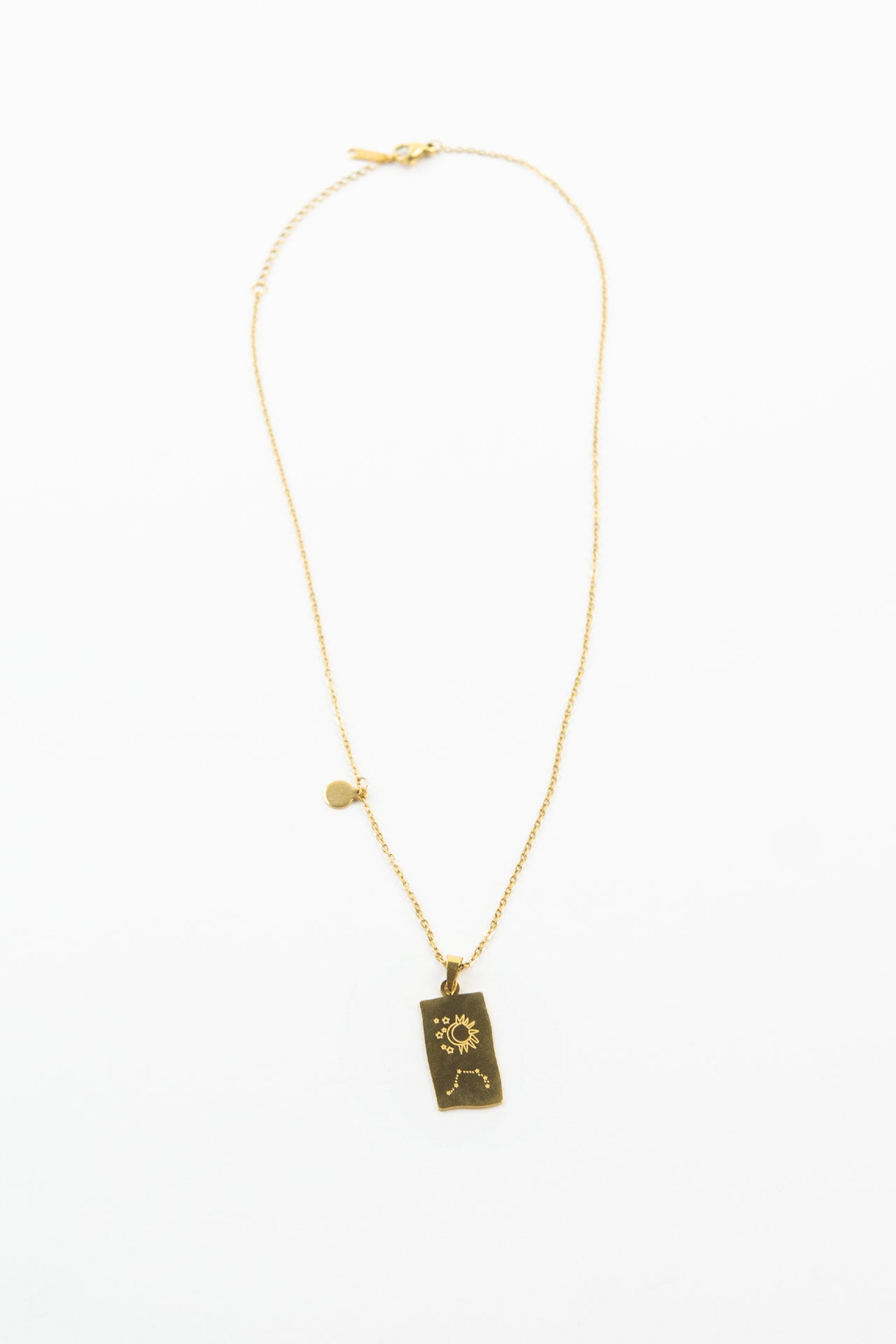 Vada's Zodiac Pendant Necklace - 12 Astrology Signs Horoscope Jewelry for Women - Perfect Birthday Gift & Everyday Wear for Aries, Taurus, Gemini, Leo, Virgo, Libra, Scorpio, Sagittarius, Capricorn, Aquarius, Pisces