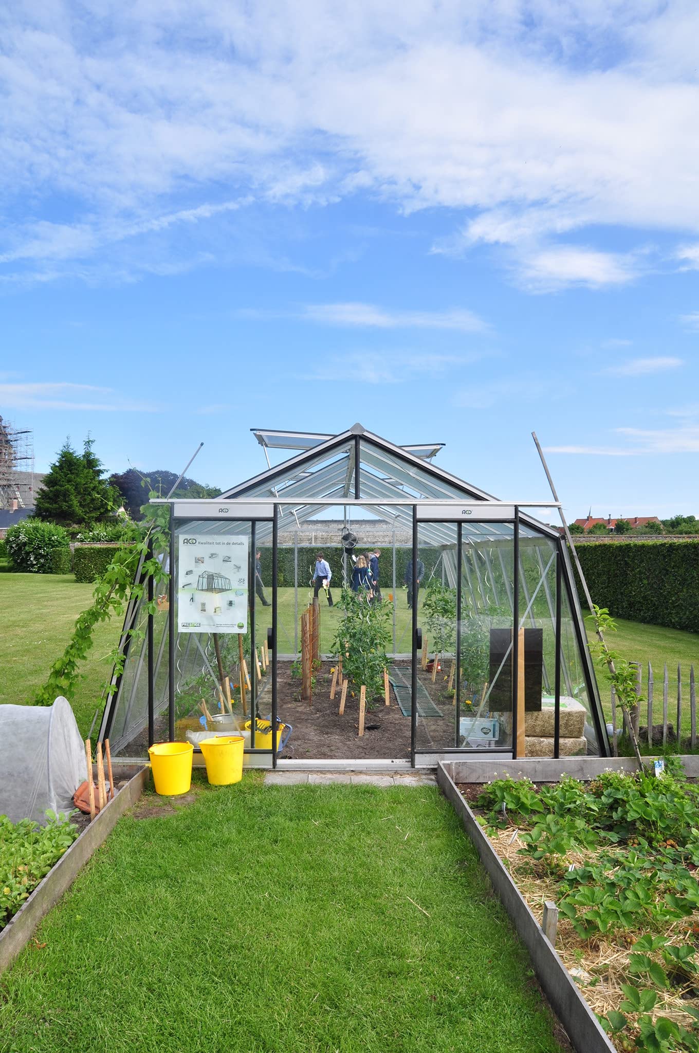 Automatic Greenhouse Window Opener - Solar Powered Vent Opener for Greenhouses & Garden Sheds - Perfect for Temperature Control & Plant Ventilation