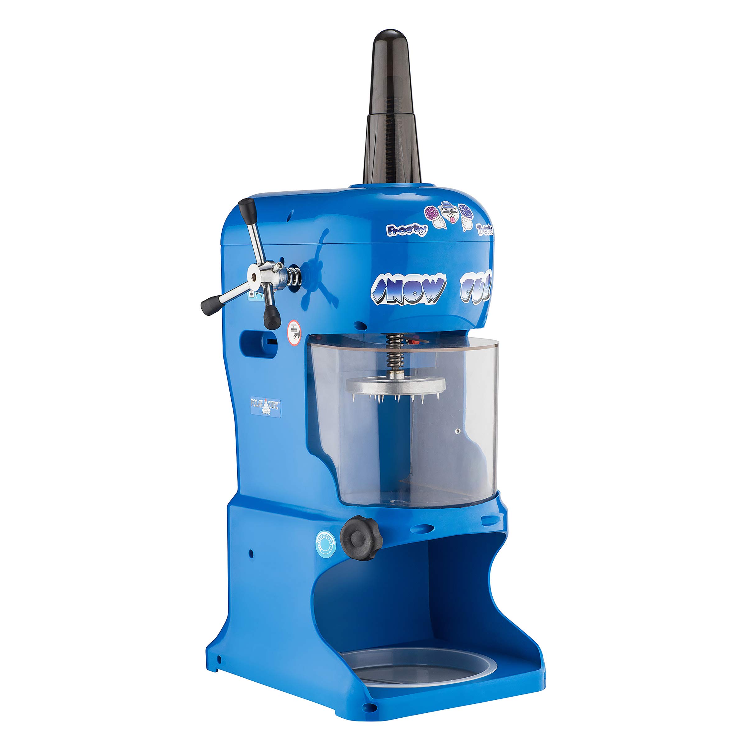 Electric Snow Cone Machine - Adjustable Ice Shaver for Perfect Shaved Ice | Great Northern Popcorn Commercial-Grade Party & Event Treat Maker | Ideal for Summer Parties, Carnivals & Backyard Gatherings