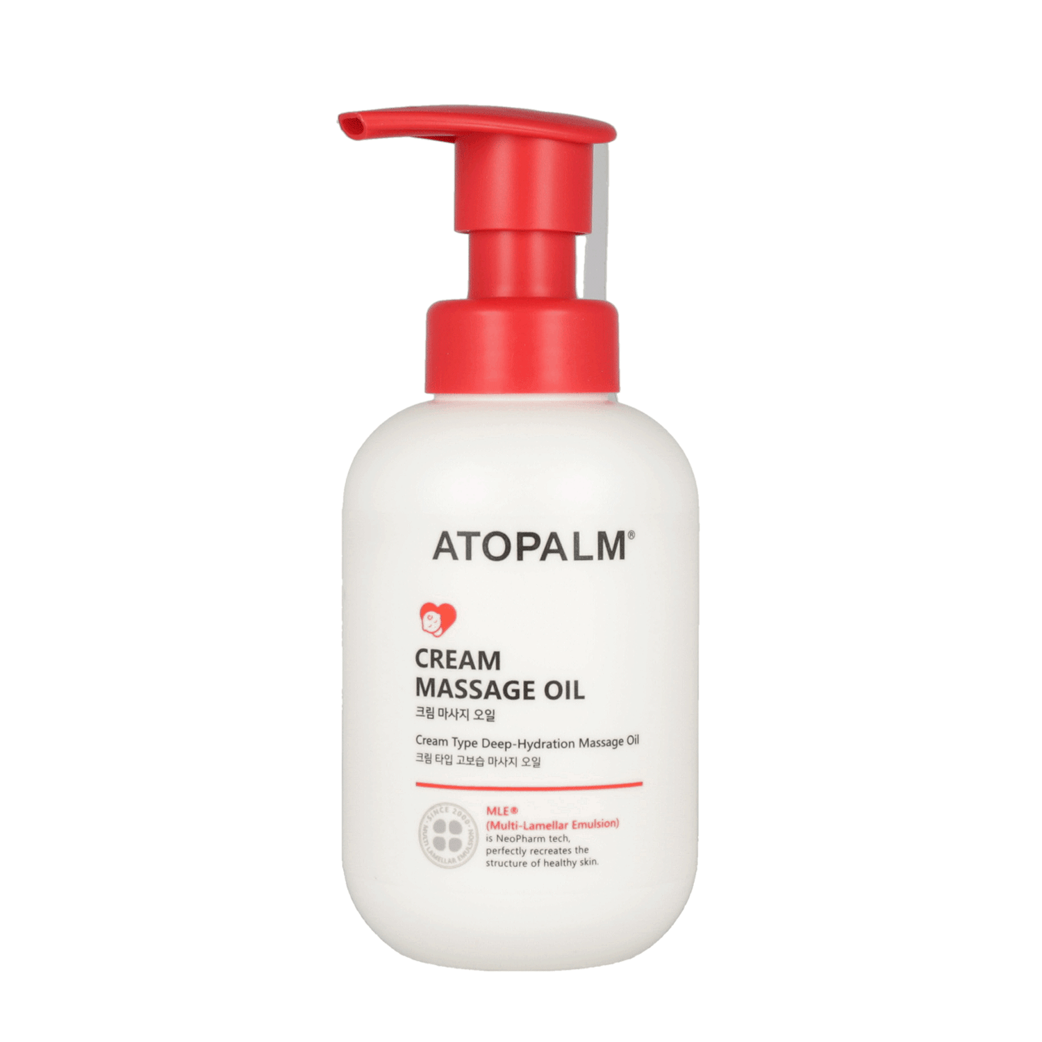 ATOPALM Moisturizing Massage Cream Oil 200ml - Hydrating & Relaxing Skin Care for Body & Face - Perfect for Spa, Aromatherapy & Daily Skincare Routine