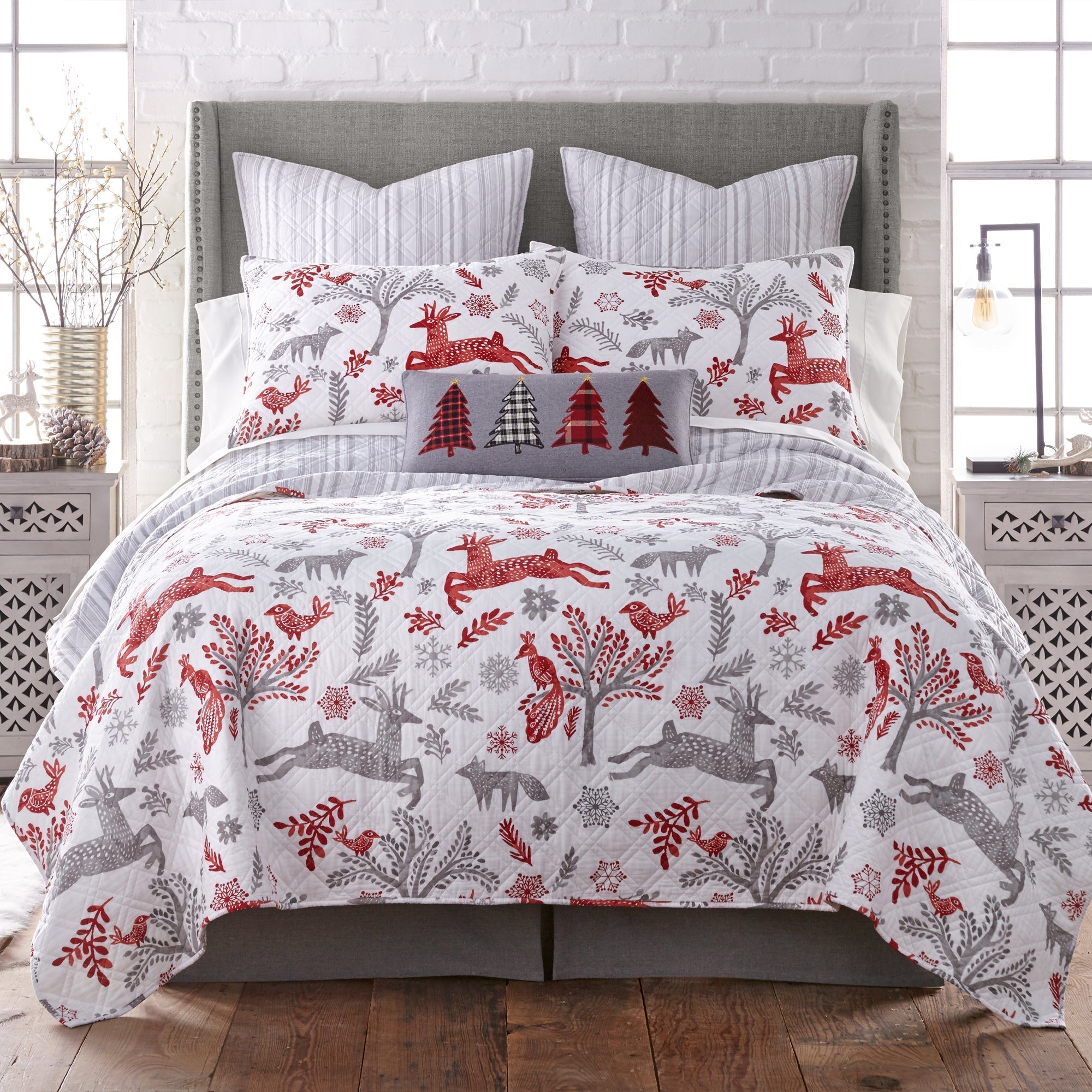 Winterland Quilt Set - Ultra Soft & Warm Bedding for Winter - Perfect for Cozy Nights, Guest Rooms & Cabin Retreats