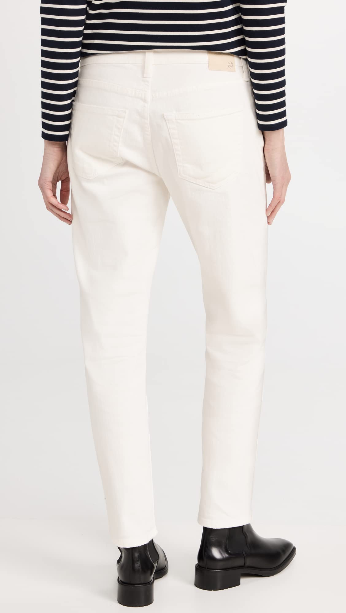 AG Adriano Goldschmied Women's Ex Boyfriend Slim Jeans - High Waist Distressed Denim Pants for Casual Wear & Everyday Outfits