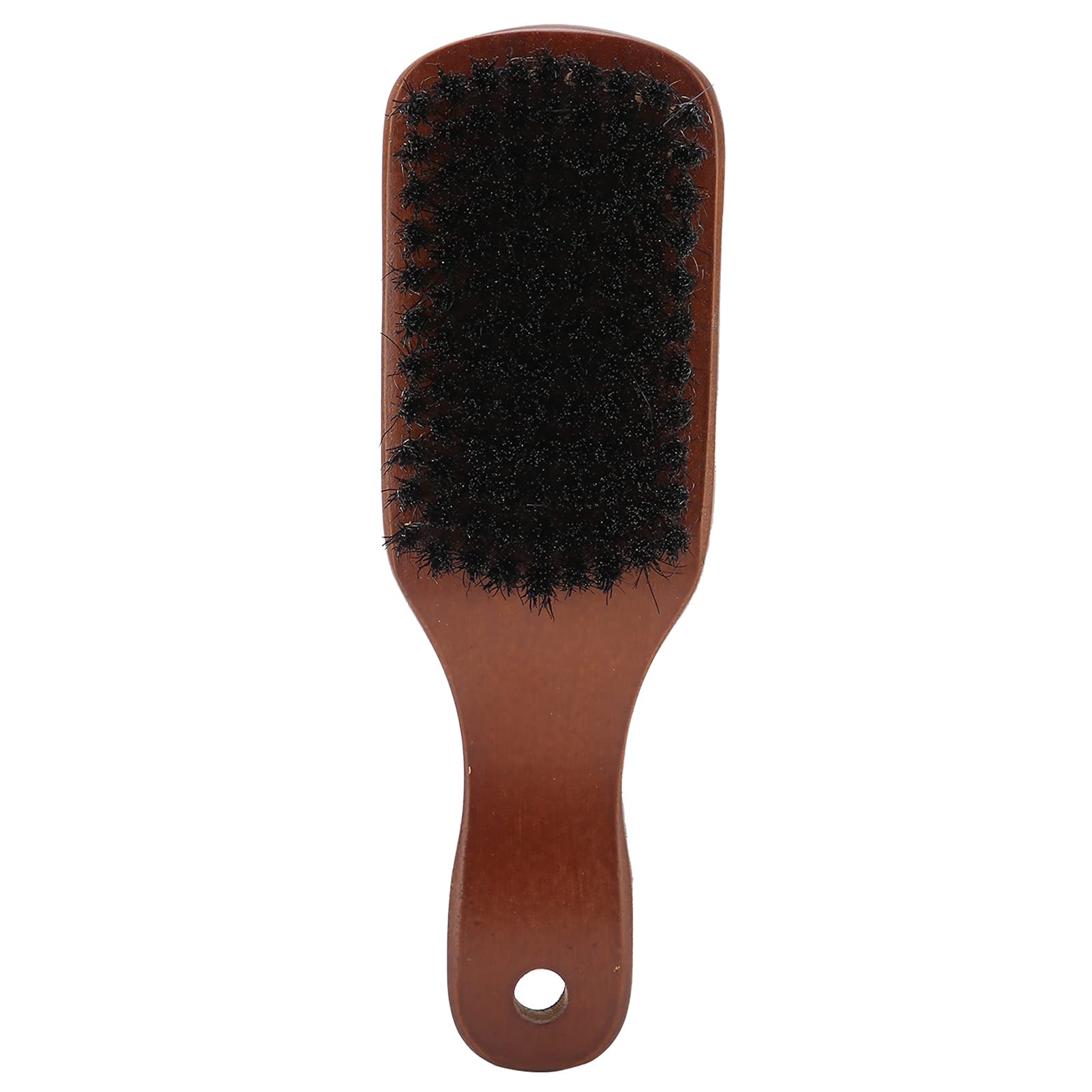 Men's Wooden Handle Beard Brush with Good Elasticity - Mustache & Beard Grooming Brush for Home & Salon Use - Perfect for Daily Styling & Professional Grooming