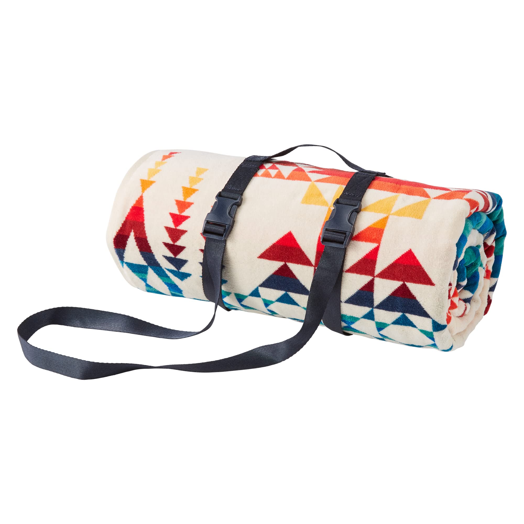 Pendleton Towel for Two - Soft and Absorbent Bath Towel Set, Pilot Rock Ivory - Perfect for Couples, Spa Days, and Beach Getaways