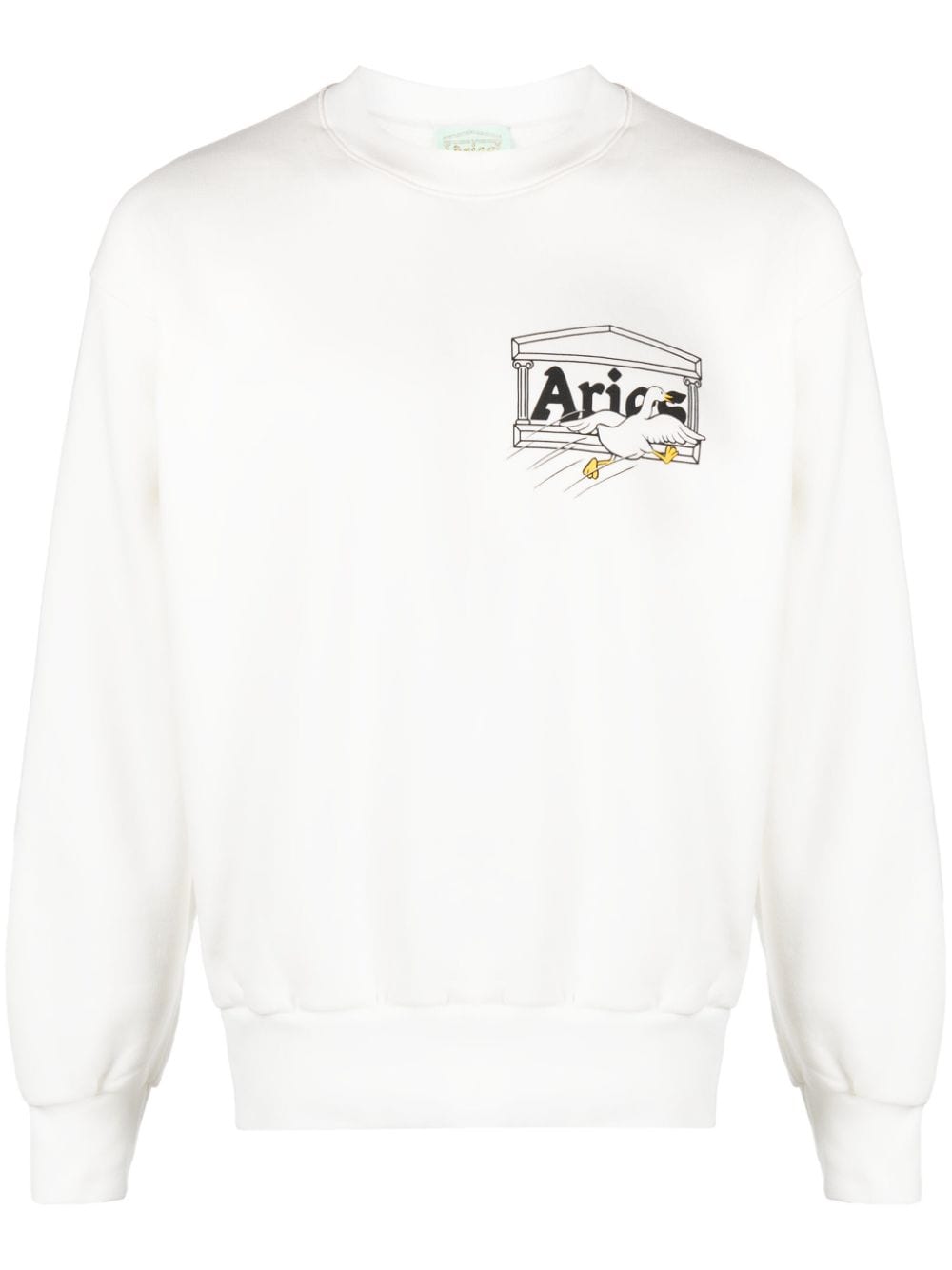 Aries White Sweaters for Women - Soft & Cozy Knit Pullover - Perfect for Casual Wear, Office & Winter Outfits