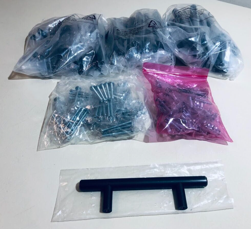 30 Pack Euro Style Bar Cabinet Handles - 1/2