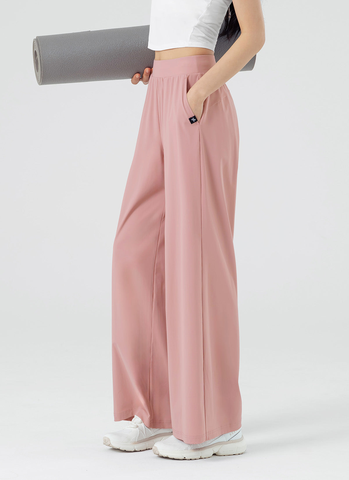Air Freezer Wide Leg Pants for Women - Breathable Loose Fit Summer Trousers | Perfect for Yoga, Travel & Casual Wear