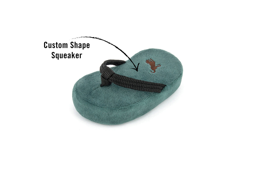 Globetrotter Dog Plush Toy - Soft & Durable Pet Slipper Chew Toy for Small & Large Dogs | Perfect for Playtime, Training & Comfort at Home | Pet P.L.A.Y.