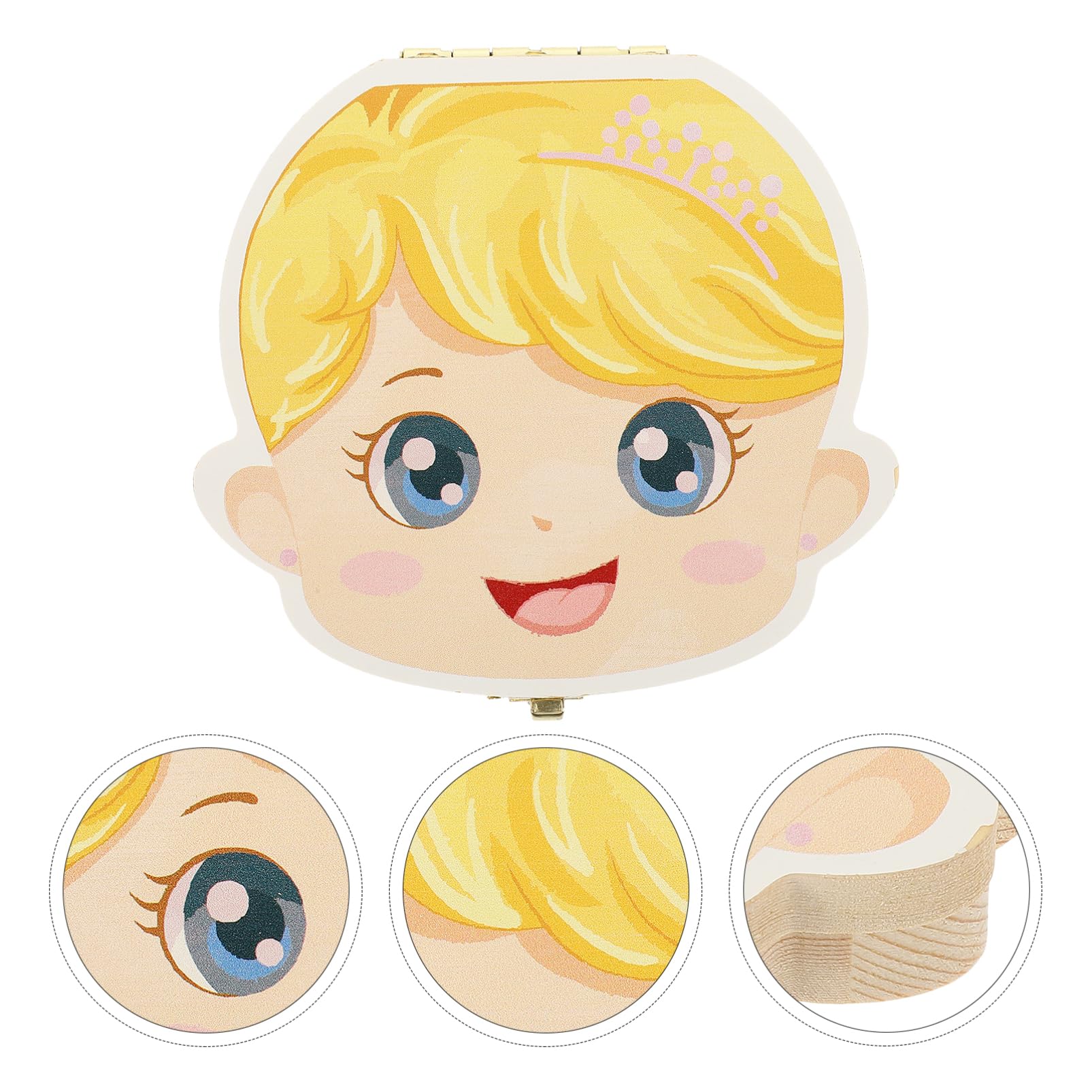 UPKOCH 4-Piece Baby Teeth Keepsake Box Set - Smooth Surface Infant Tooth Storage Container for Newborns & Kids - Perfect for First Tooth, Milestone Memories & Baby Shower Gifts