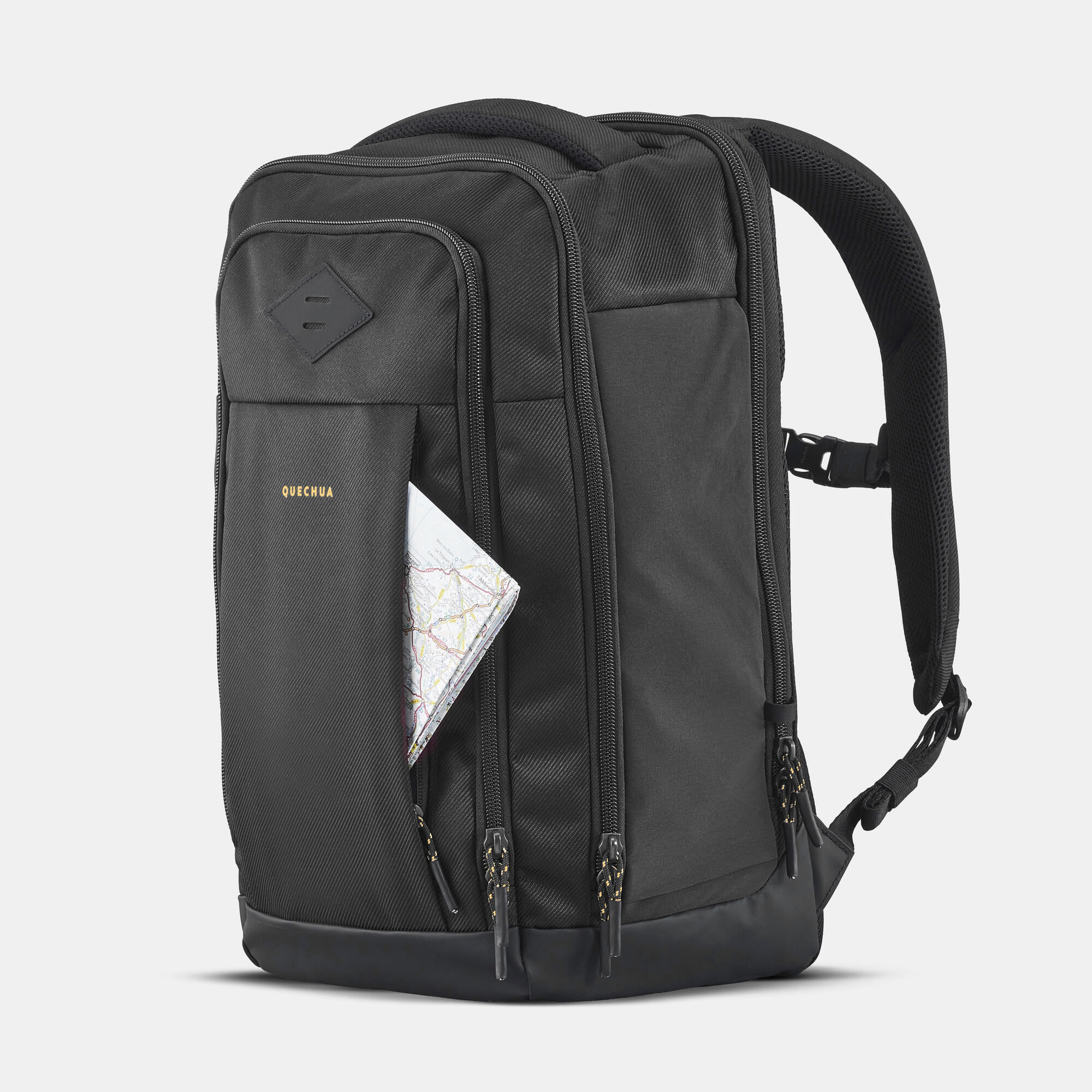 Quechua NH Escape 500 23L Lightweight Hiking Backpack for Men & Women - Water-Resistant Daypack for Outdoor Adventures, Camping & Travel