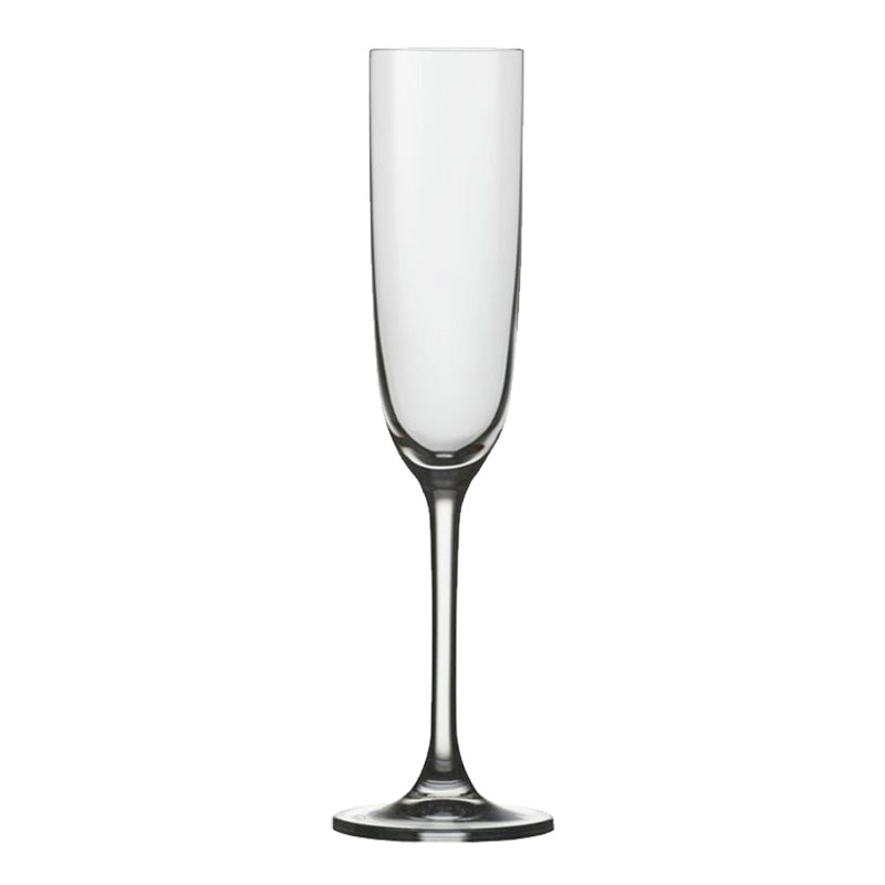 Crystalex 019936 Flamenco Champagne Flute Set - 5.25 oz Elegant Glassware (Case of 24) - Perfect for Weddings, Parties & Celebrations