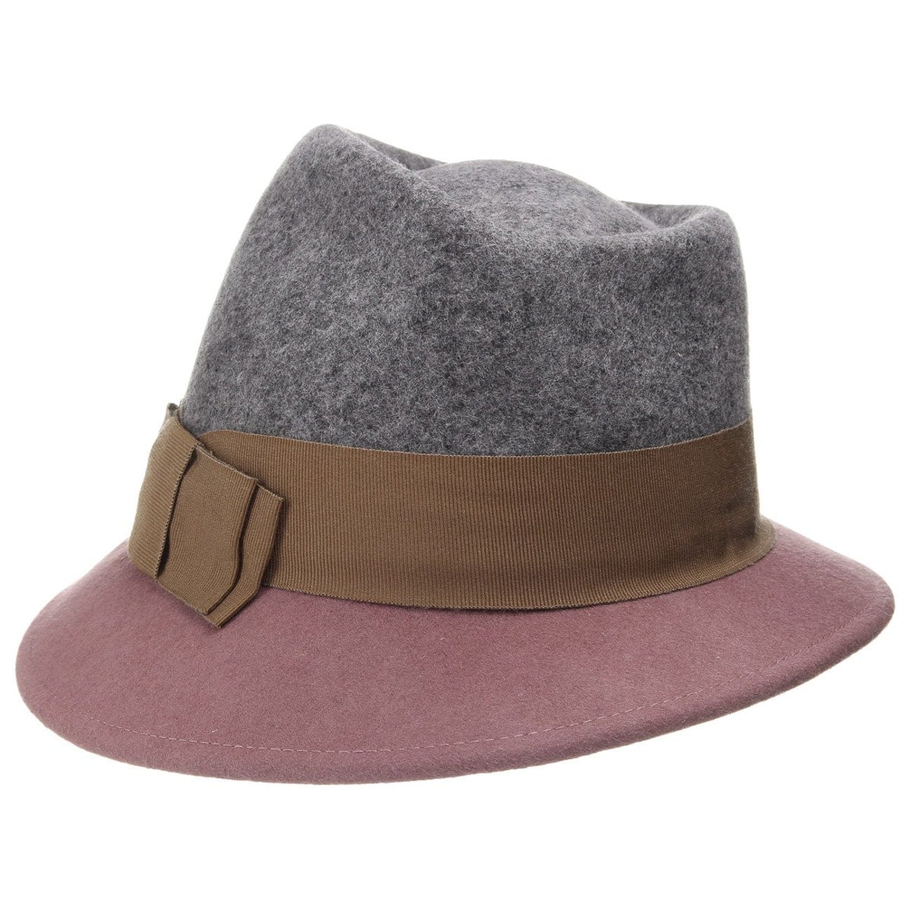 Lierys Asym Twotone Wool Felt Hat - Stylish Winter Fashion Accessory for Women | Perfect for Outdoor Events, Travel & Cold Weather