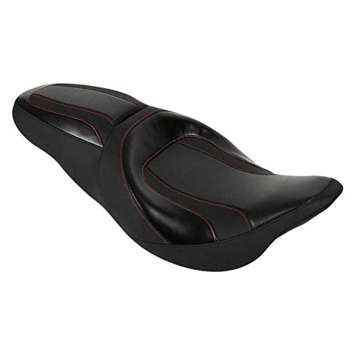 Harley Davidson Road King Street Glide Electra Glide Road Glide 2-Up Bucket Seat (2009-2023) - Comfortable Motorcycle Driver & Passenger Seat for Long Rides - Perfect for Touring, Cruising & Road Trips