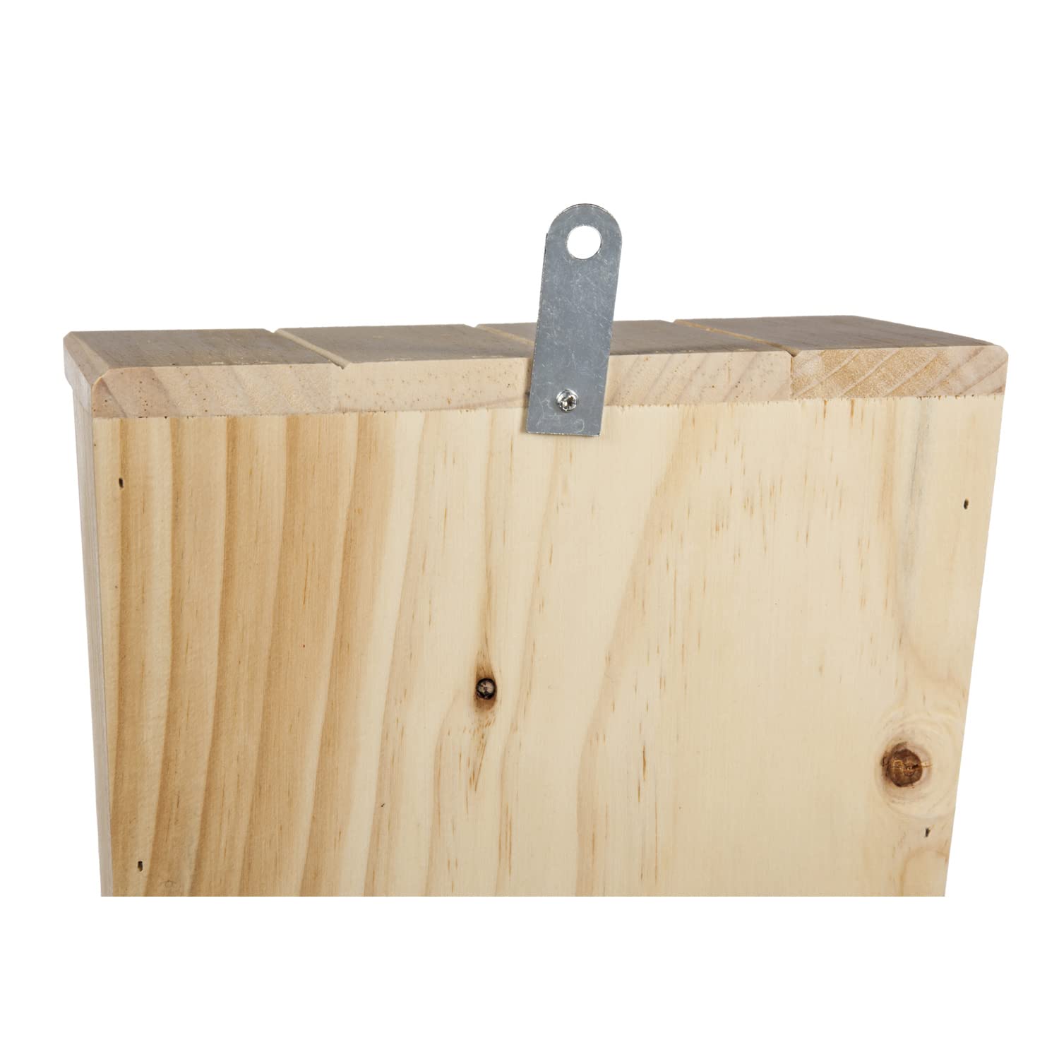 Evergreen Natural Wooden Bat House for Outdoor Pest Control - Eco-Friendly Bat Shelter for Gardens & Backyards - Attract Bats Naturally to Reduce Mosquitoes
